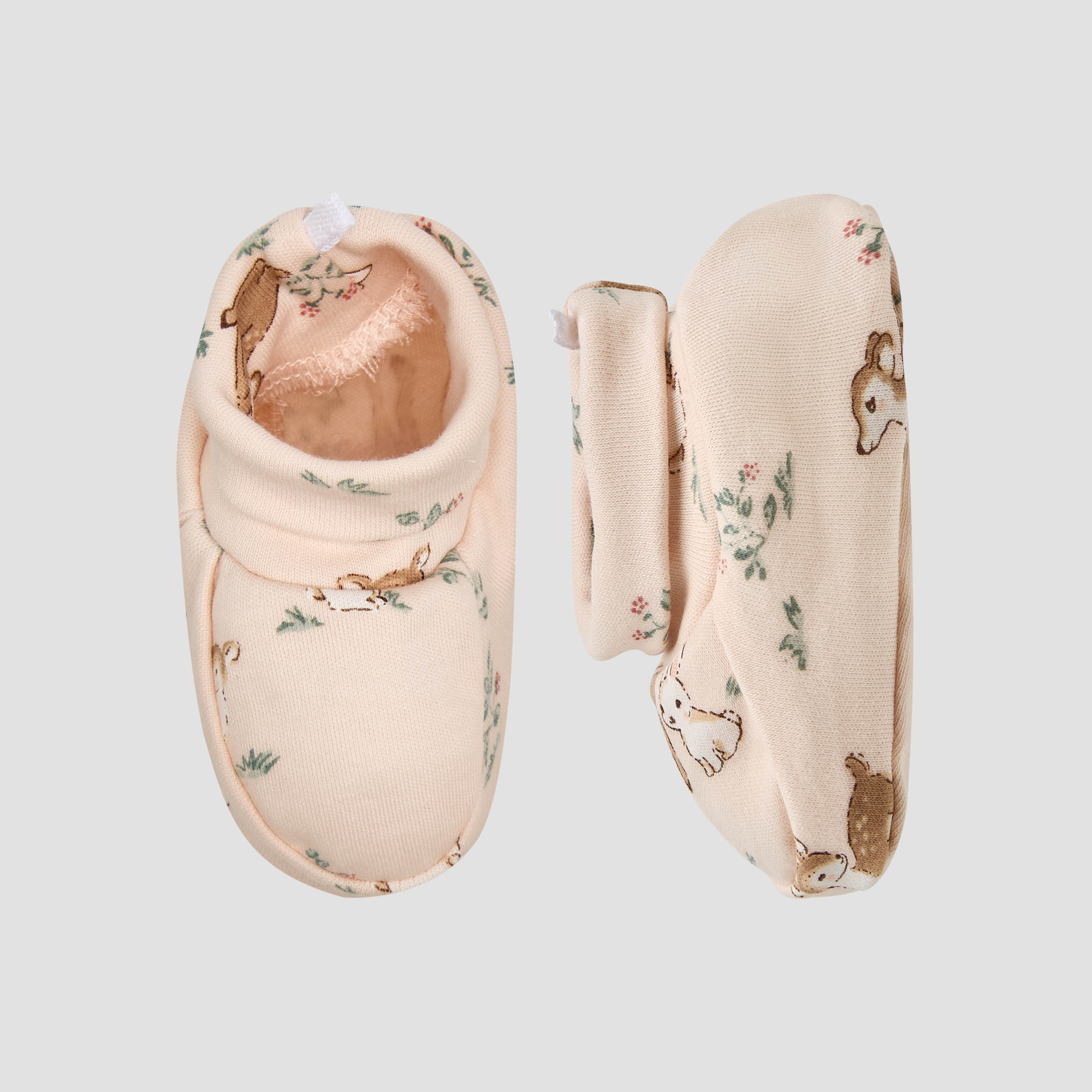 بوت أطفال بطبعات مرِحة من جونيورز – طقم من قطعتين-baby-girls-shoes-booties-image-5