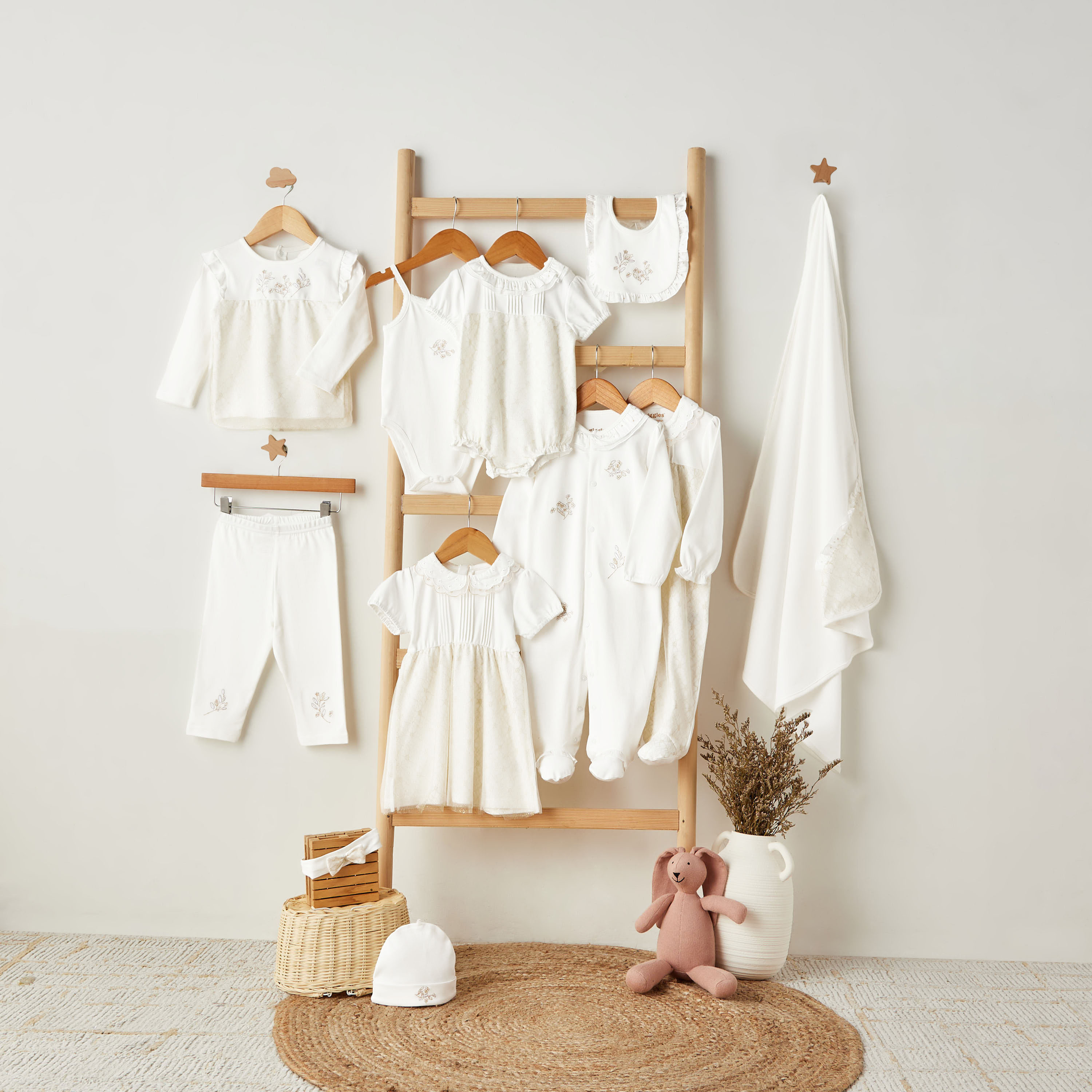 Giggles Printed Receiving Blanket - 70x70 cm-baby-nursery-blanketsandswaddles-receivingblankets-image-6