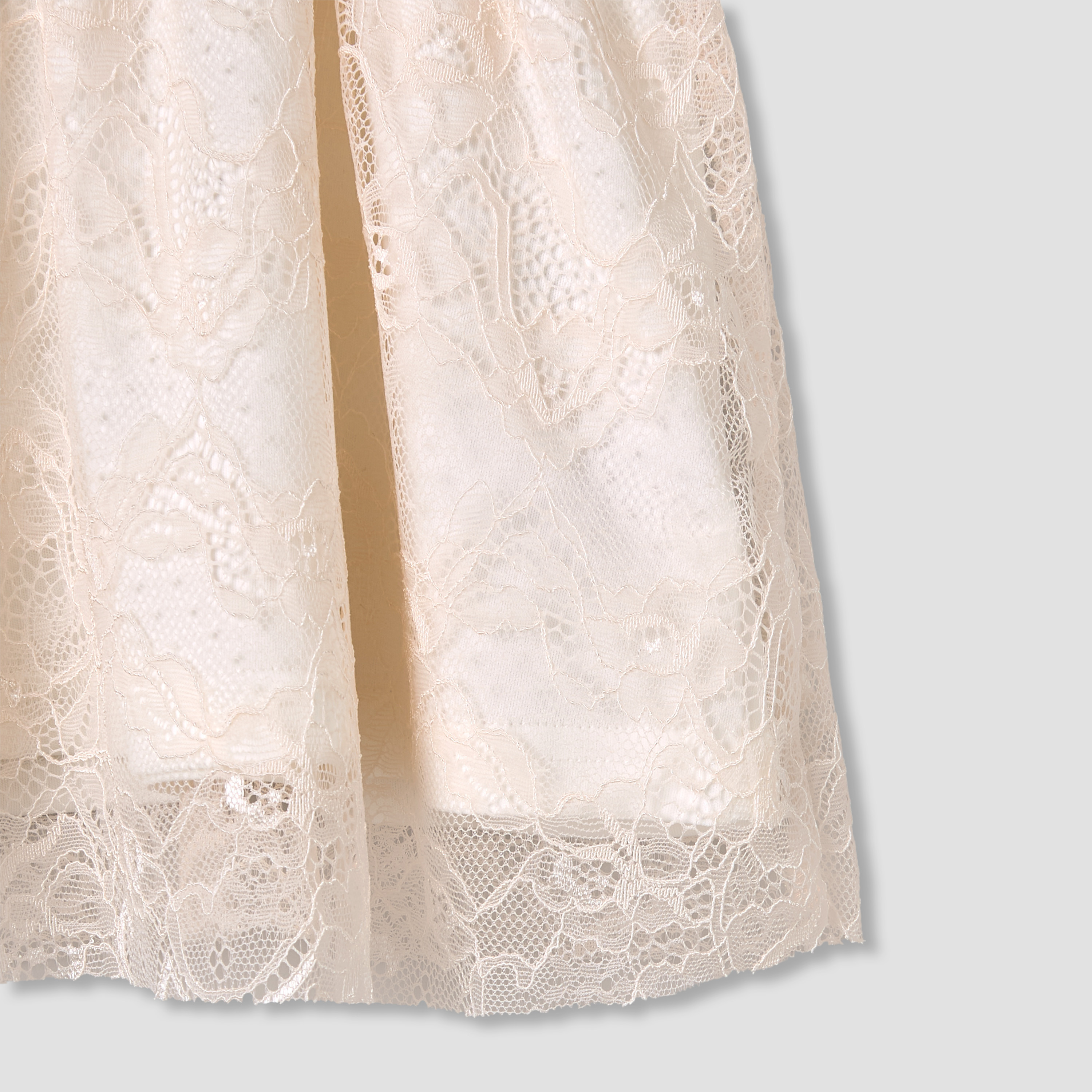 Giggles Round Neck Short Sleeves A-Line Dress with Lace Detail-baby-girls-clothing-dressesandjumpsuits-image-5