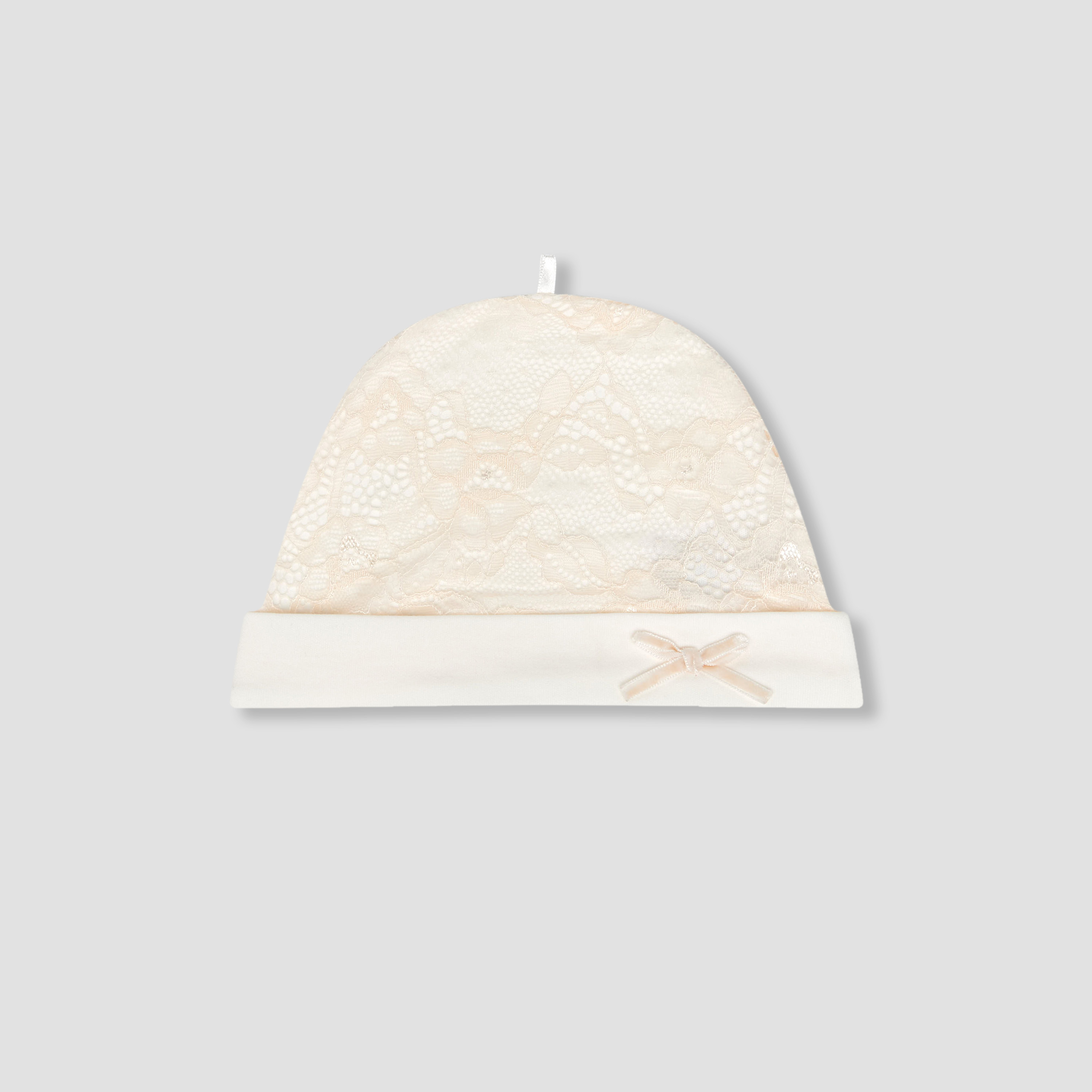 Giggles Cap with Lace Detail-baby-girls-accessories-caps-image-1