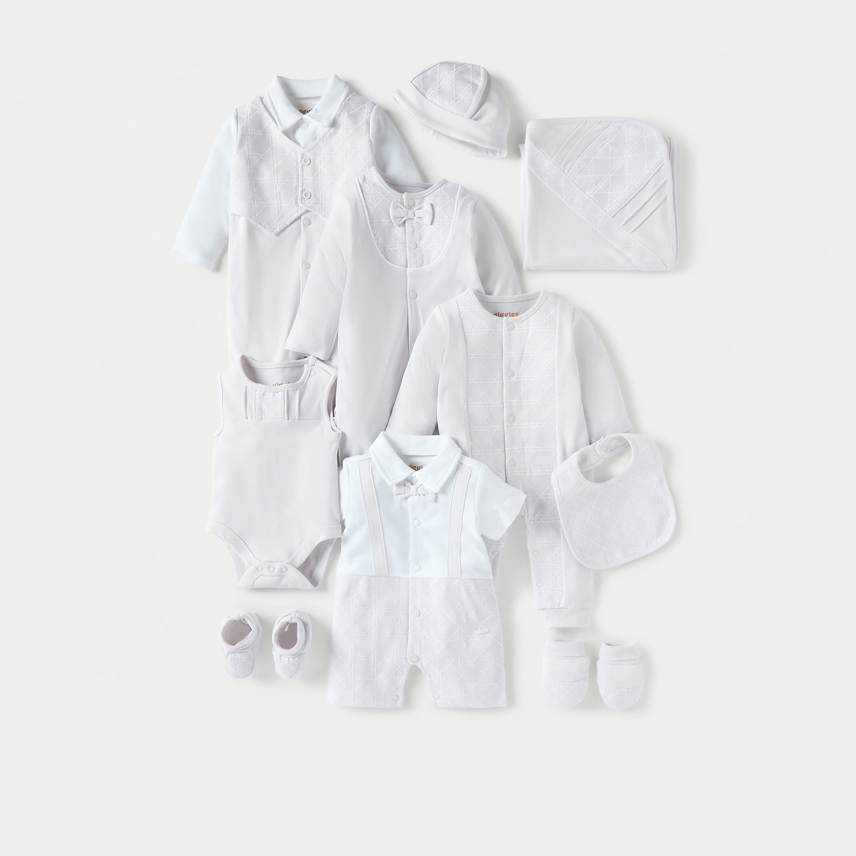 بدلة نوم بارزة الملمس بأكمام طويلة وأزرار إغلاق من جيجلز-baby-boys-clothing-nightwear-sleepsuits-image-5