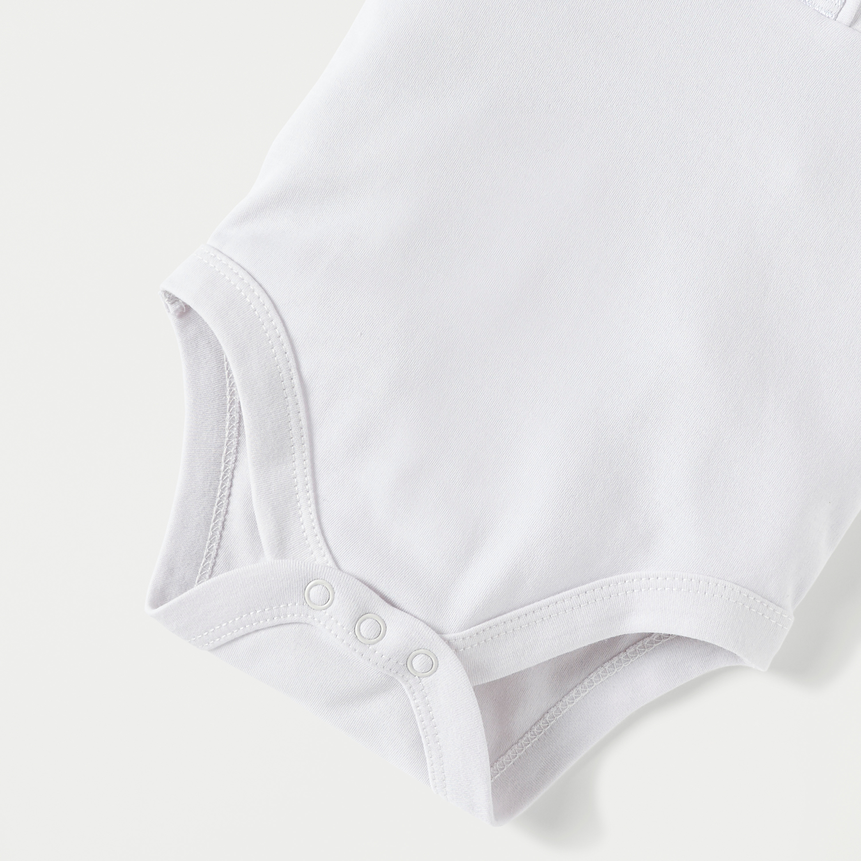 Giggles Textured Sleeveless Bodysuit with Button Closure-baby-boys-clothing-bodysuits-image-3