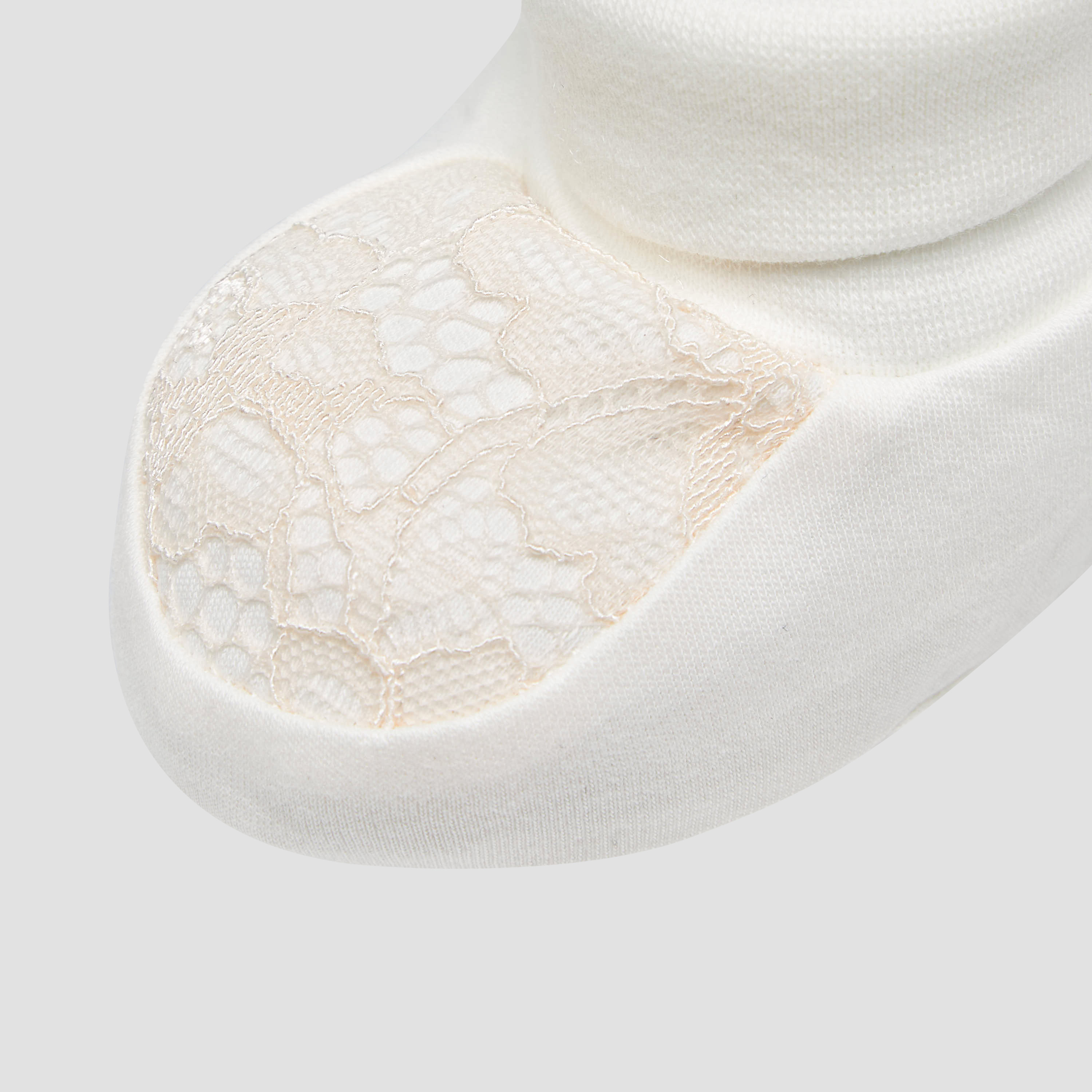 Giggles Booties with Lace Detail-baby-girls-shoes-booties-image-4