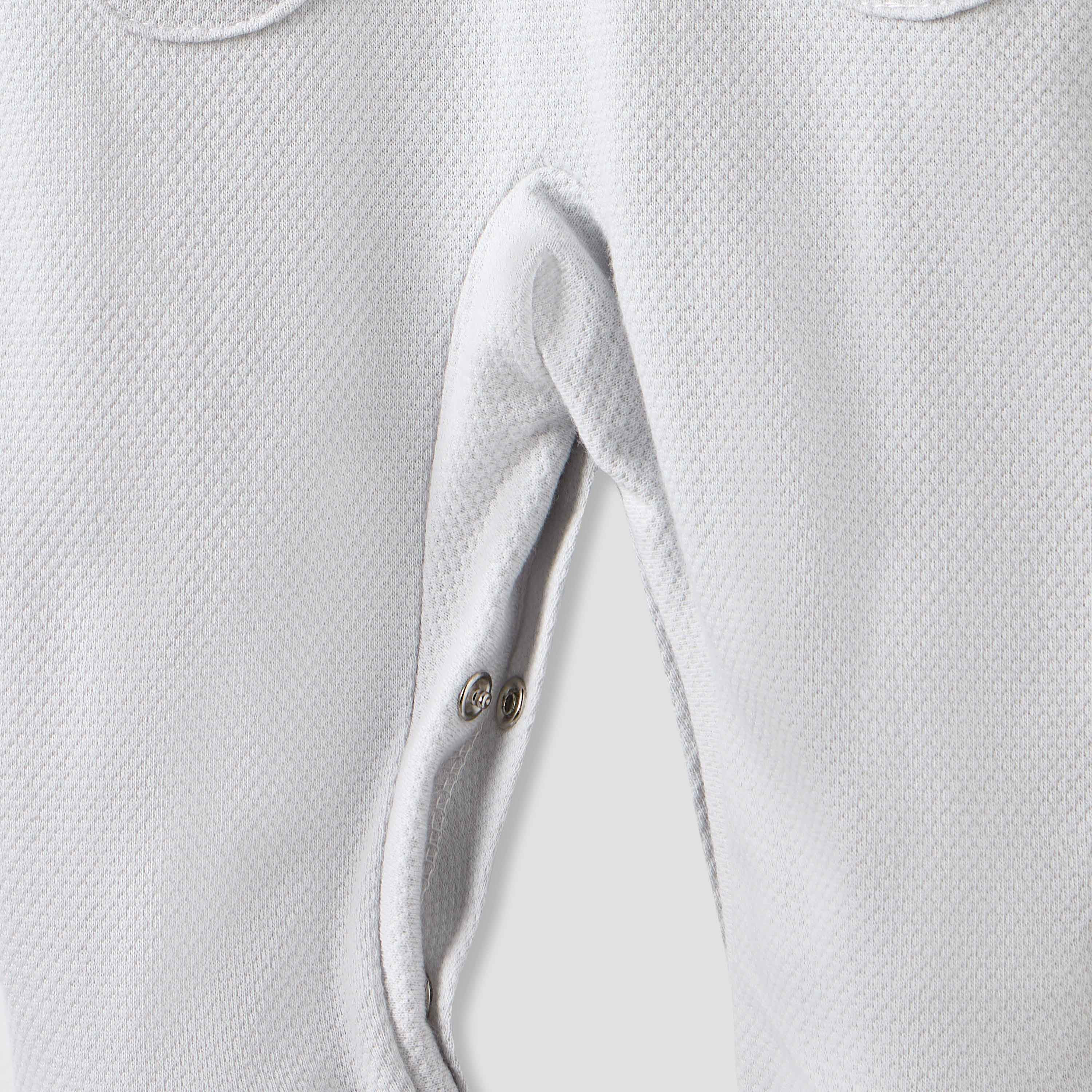 Giggles Textured Sleepsuit with Long Sleeves and Pockets-baby-boys-clothing-nightwear-sleepsuits-image-4