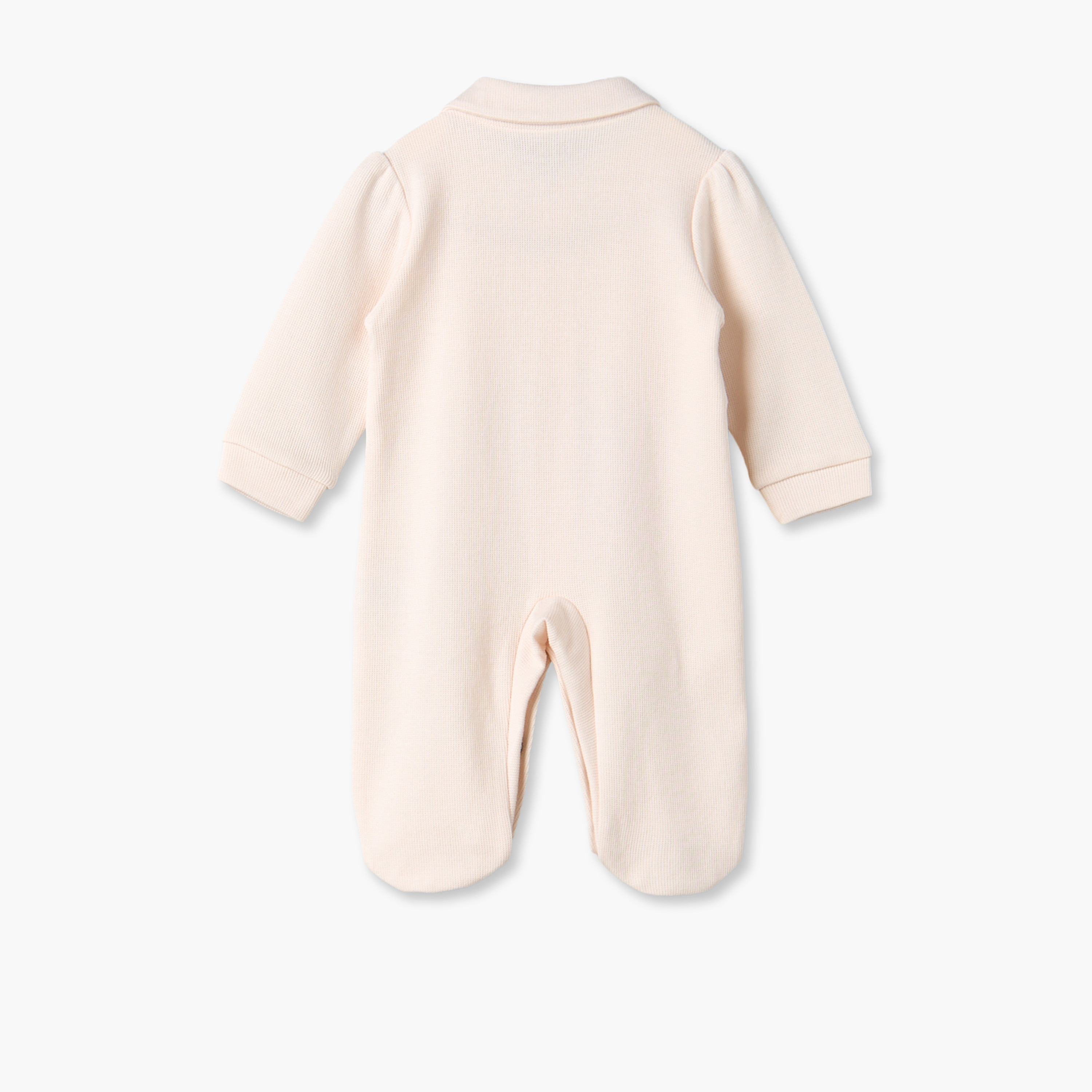 Giggles Peter Pan Collar Long Sleeves Sleepsuit with Attached Bolero-baby-girls-clothing-nightwear-sleepsuits-image-3