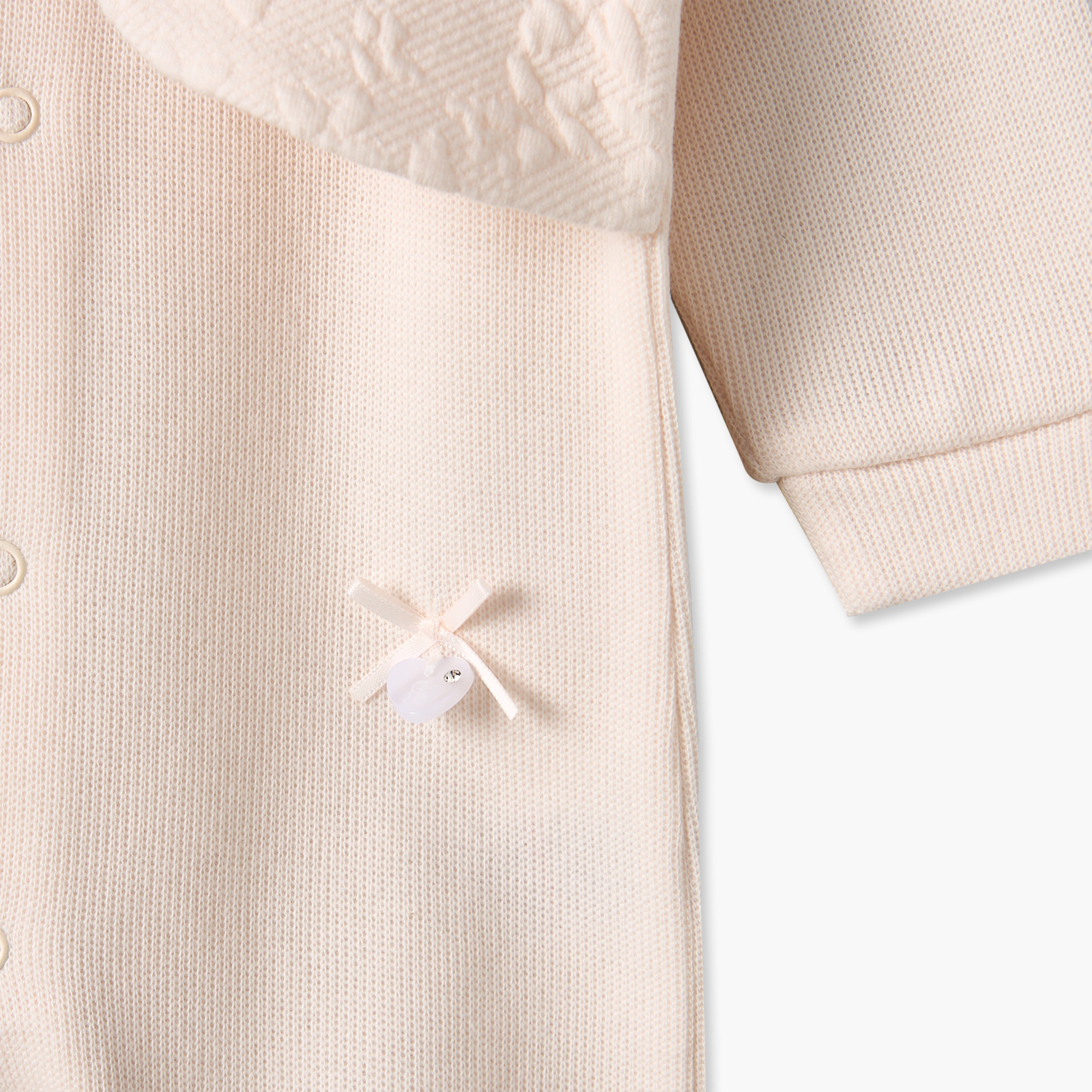 Giggles Peter Pan Collar Long Sleeves Sleepsuit with Attached Bolero-baby-girls-clothing-nightwear-sleepsuits-image-4