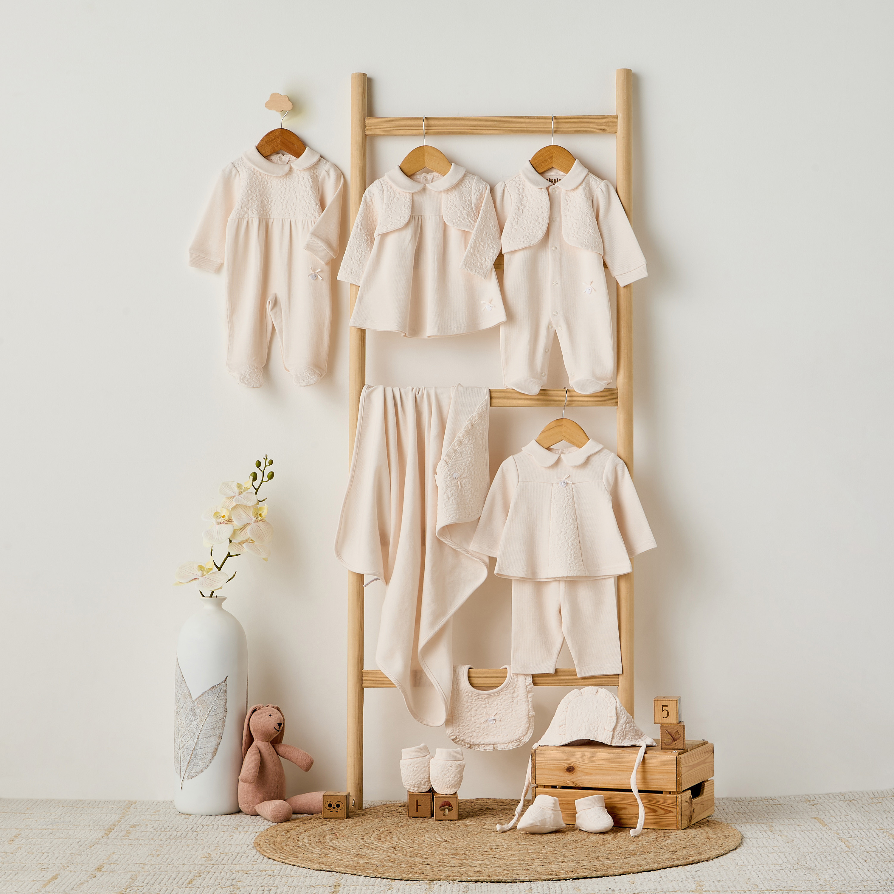 Giggles Peter Pan Collar Long Sleeves Sleepsuit with Attached Bolero-baby-girls-clothing-nightwear-sleepsuits-image-6