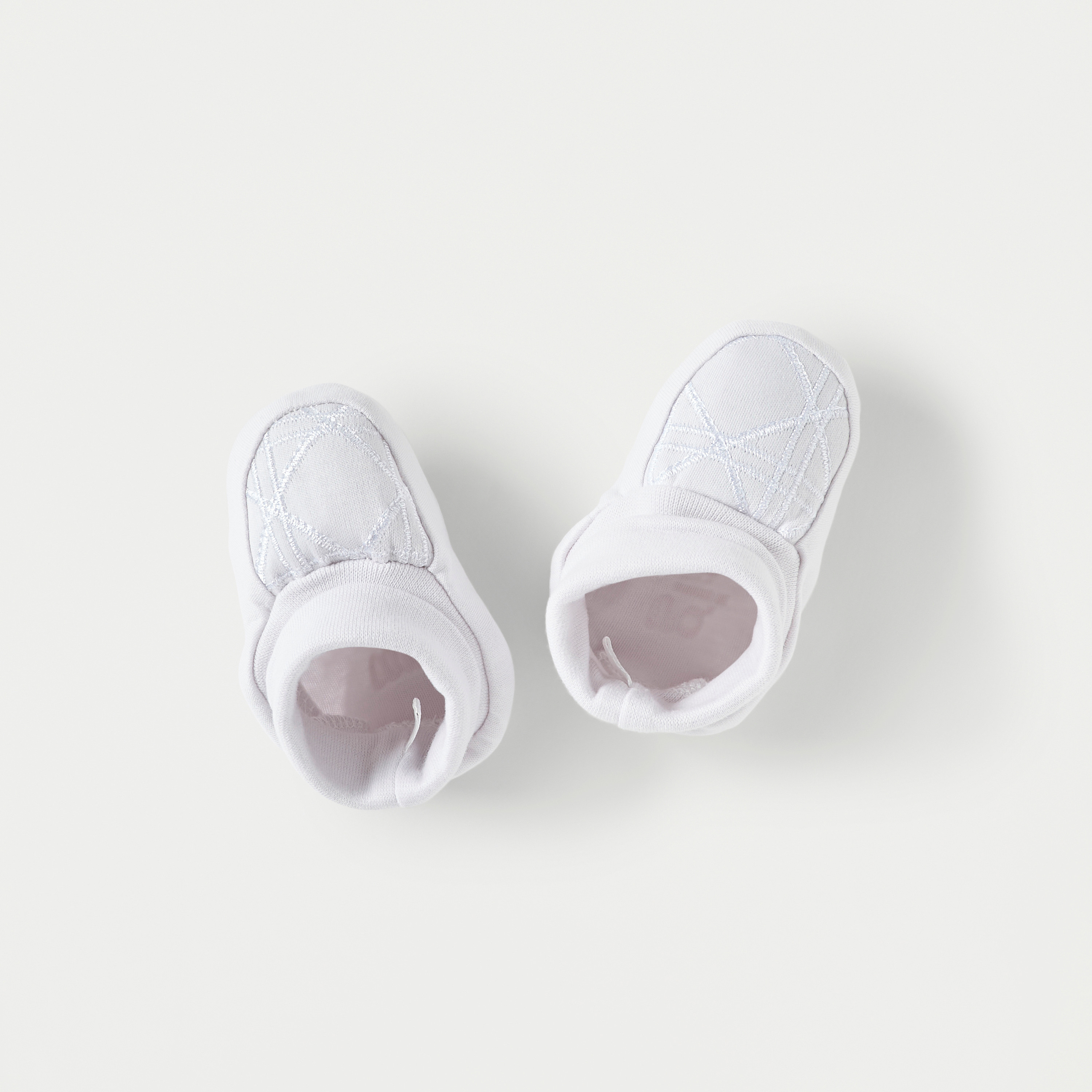 Giggles Textured  Slip-On Booties-baby-boys-shoes-booties-image-1
