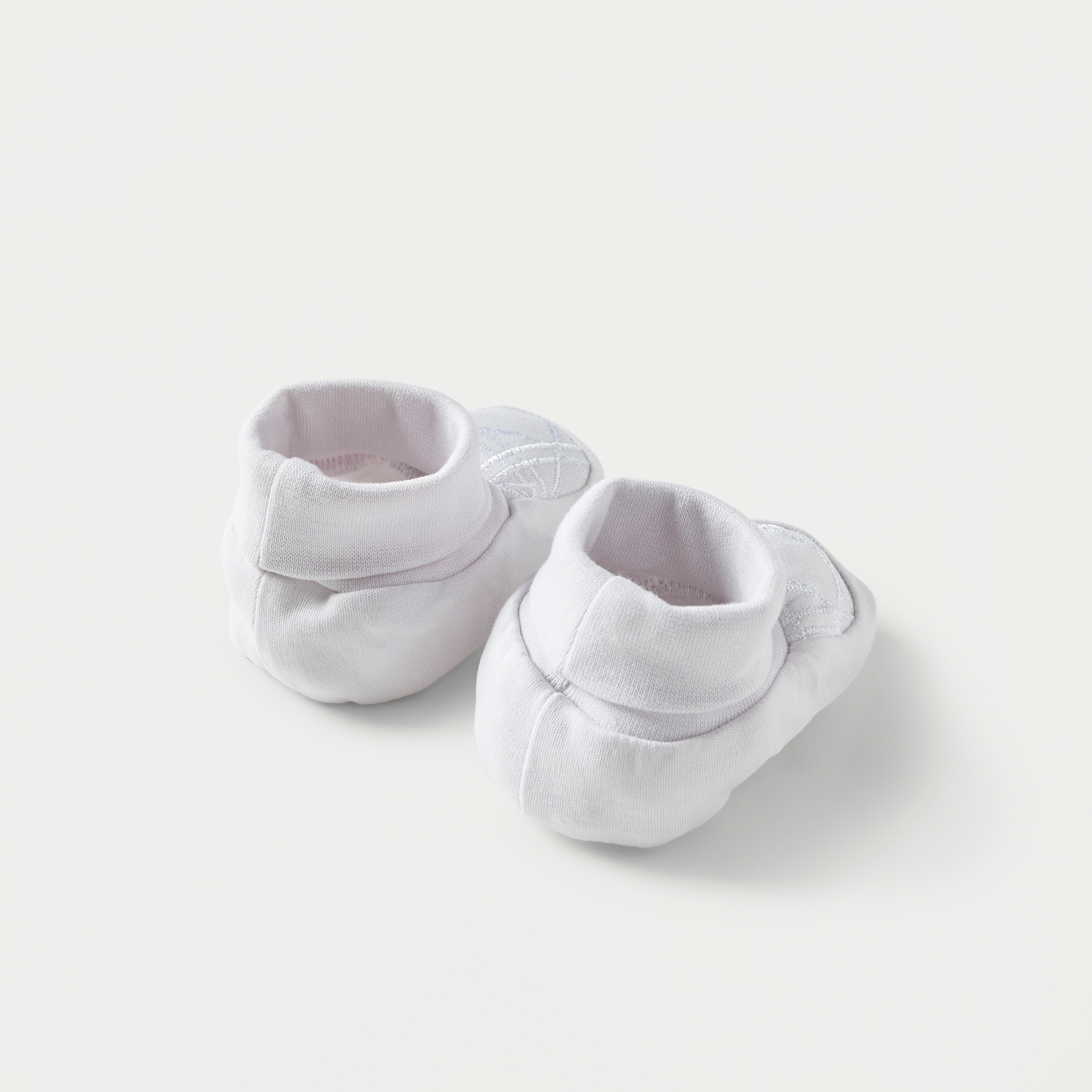 Giggles Textured  Slip-On Booties-baby-boys-shoes-booties-image-4