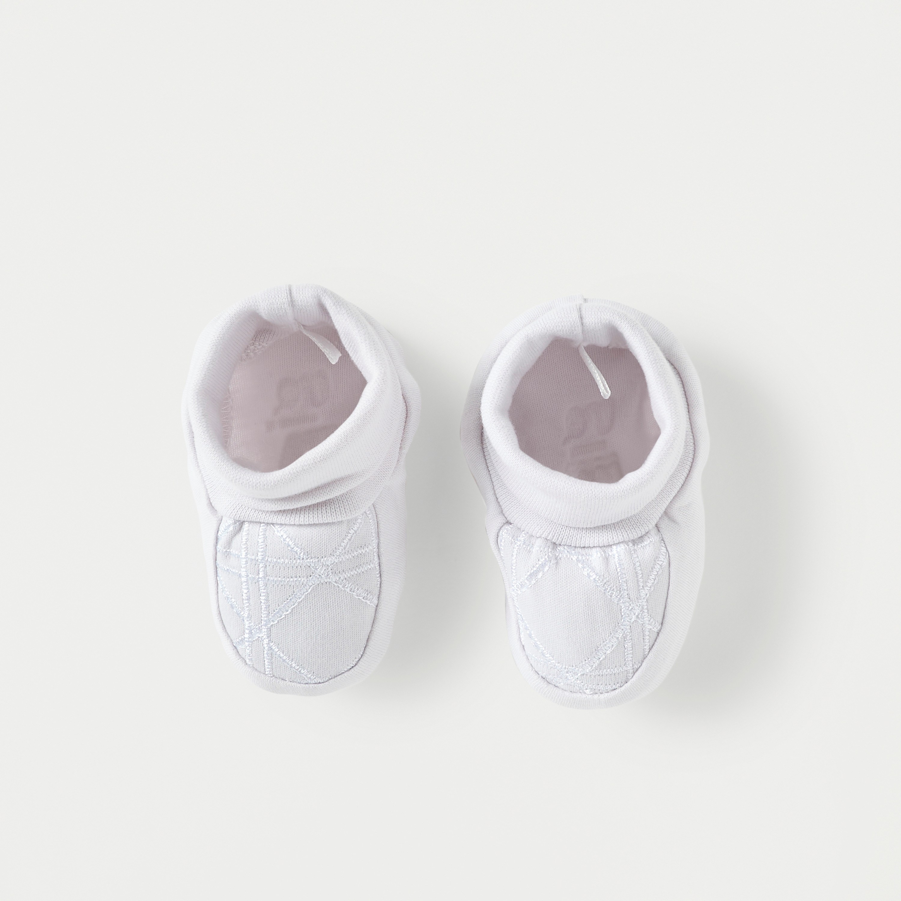 Giggles Textured  Slip-On Booties-baby-boys-shoes-booties-image-5