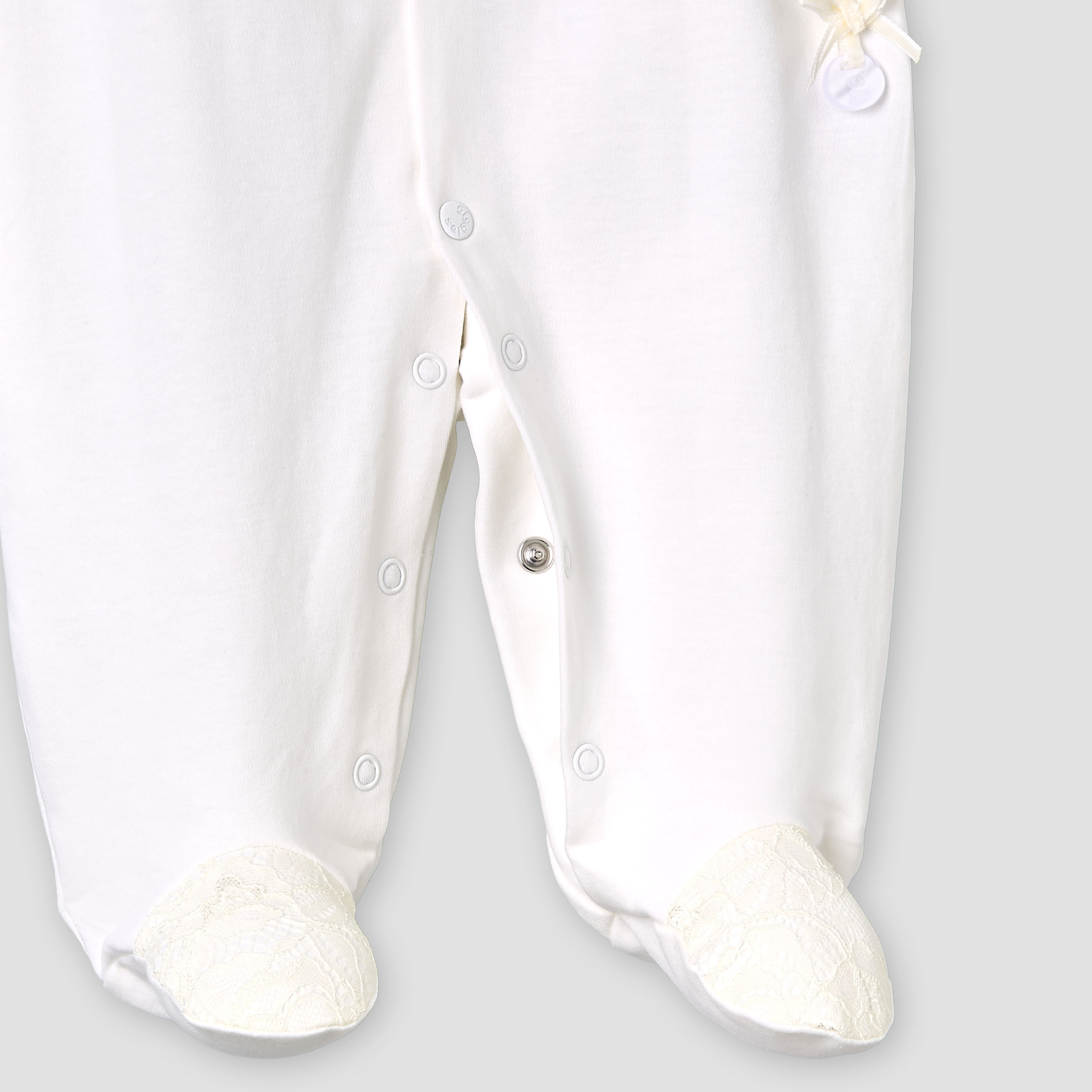 Giggles Peter Pan Collar Long Sleeves Sleepsuit with Lace Bolero Jacket Detail-baby-girls-clothing-nightwear-sleepsuits-image-5