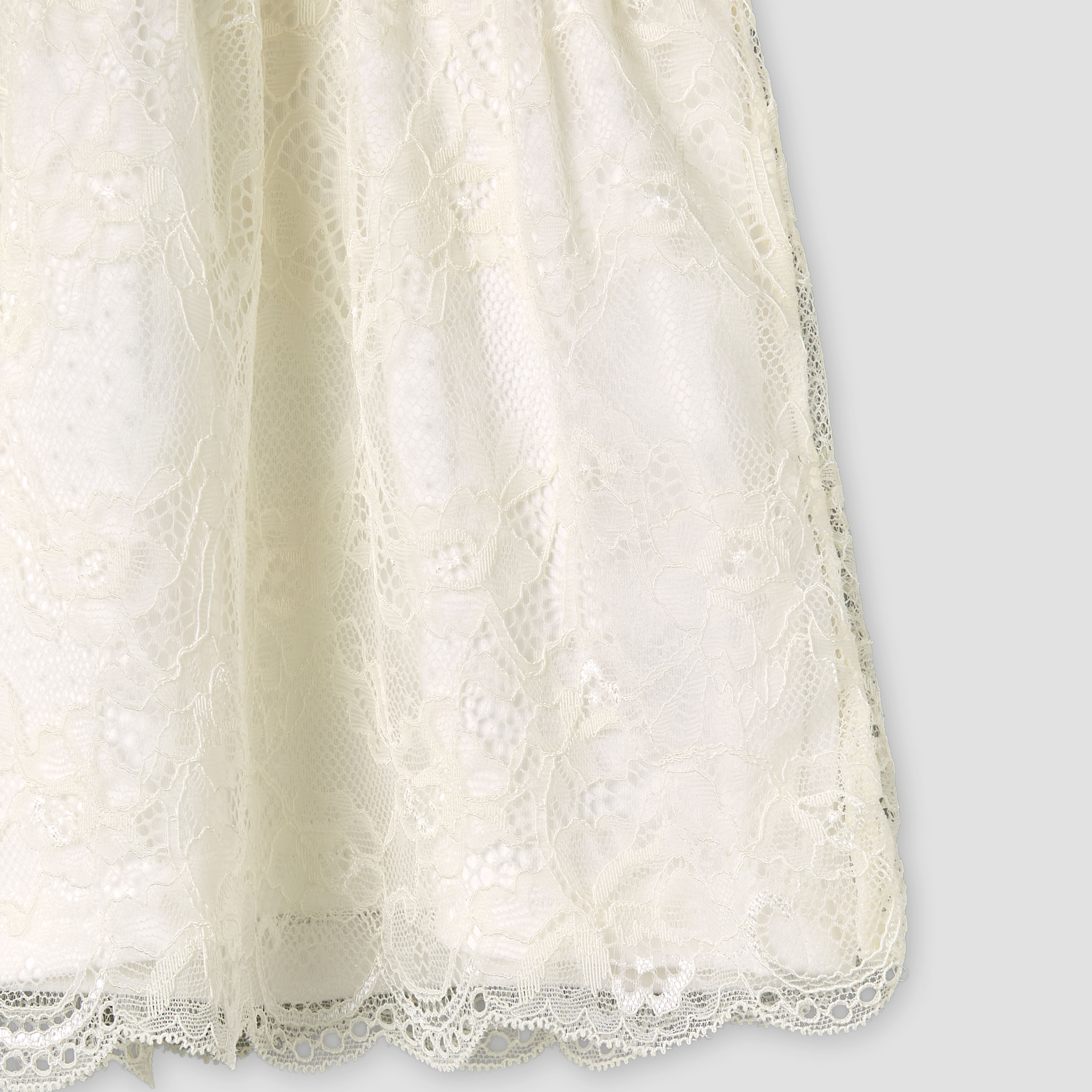 Giggles Peter Pan Collar Short Sleeves A-line Dress with Lace Detail-baby-girls-clothing-dressesandjumpsuits-image-5