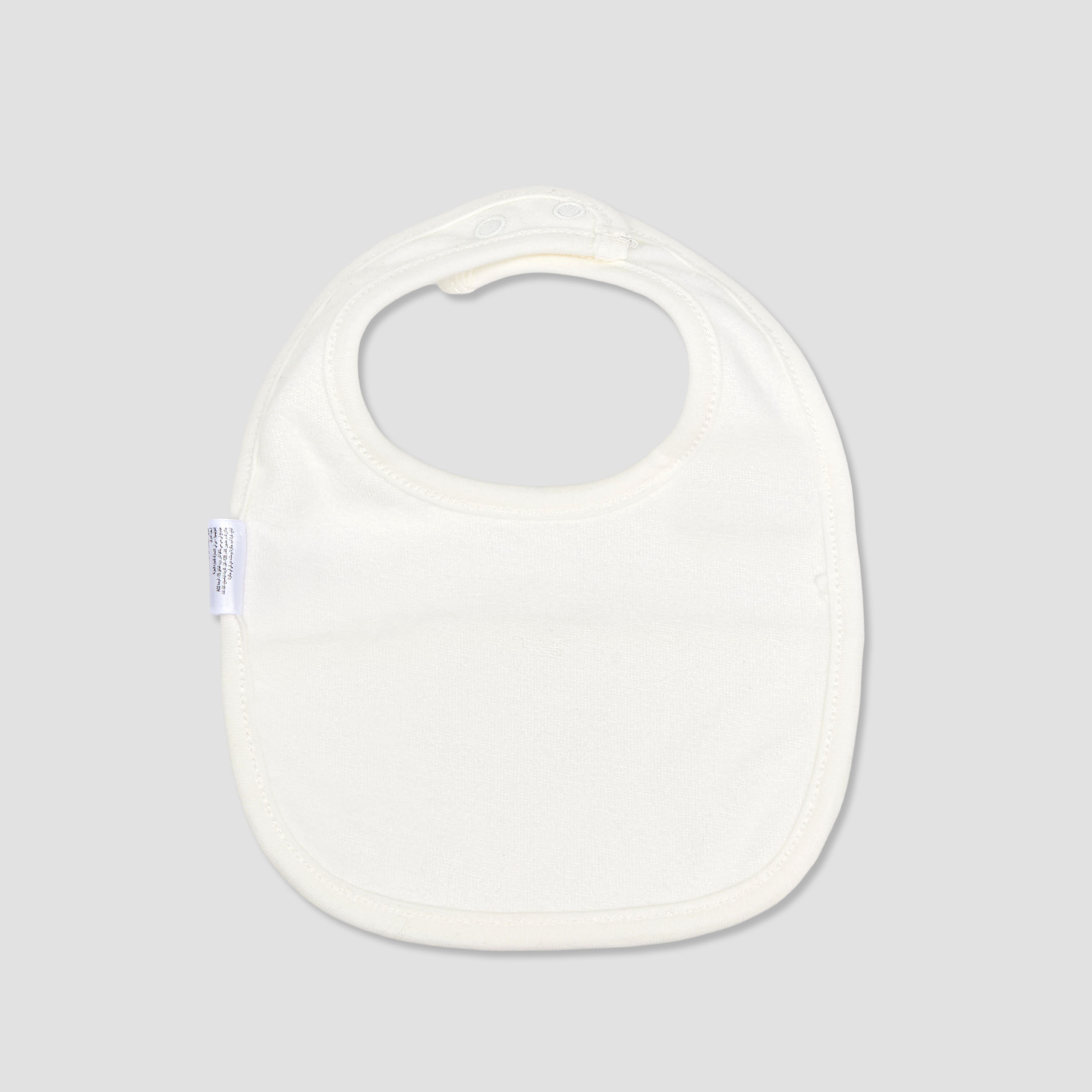 Giggles Baby Bib with Lace Detail-baby-feeding-bibs-image-2