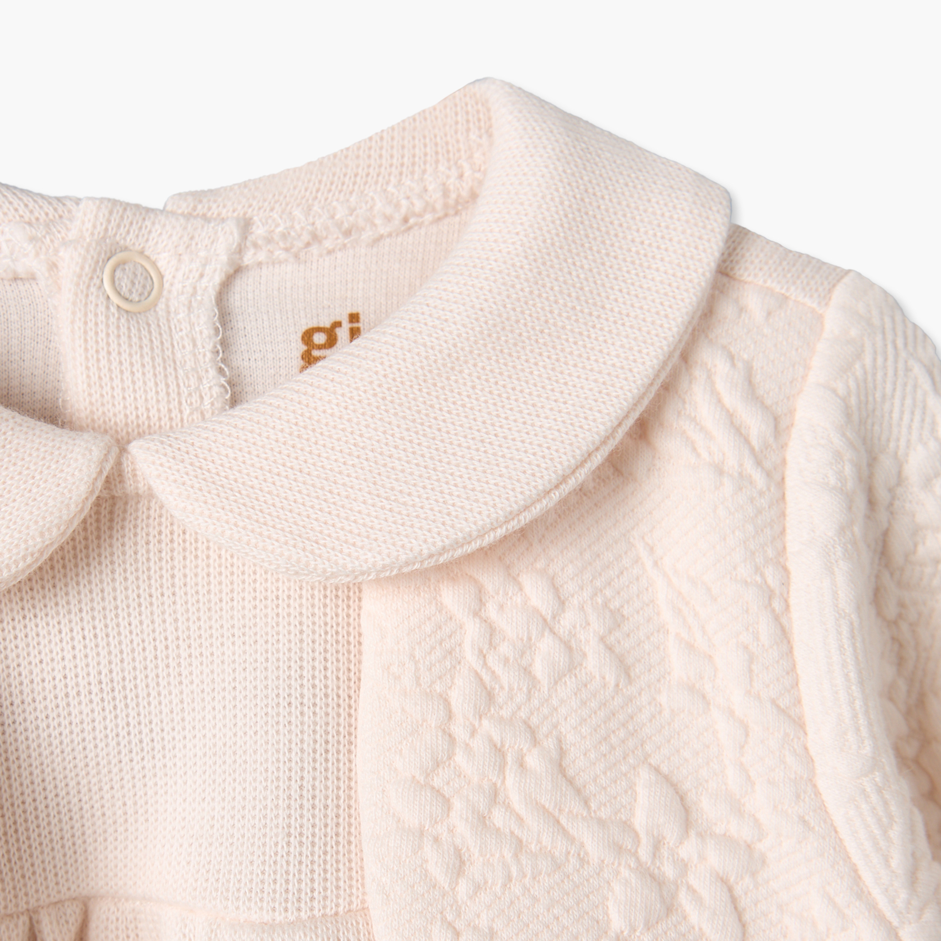 فستان بياقة بيتر بان وأكمام طويلة مع بوليرو مرفق من جيجلز-baby-girls-clothing-winterwear-dresses-image-5