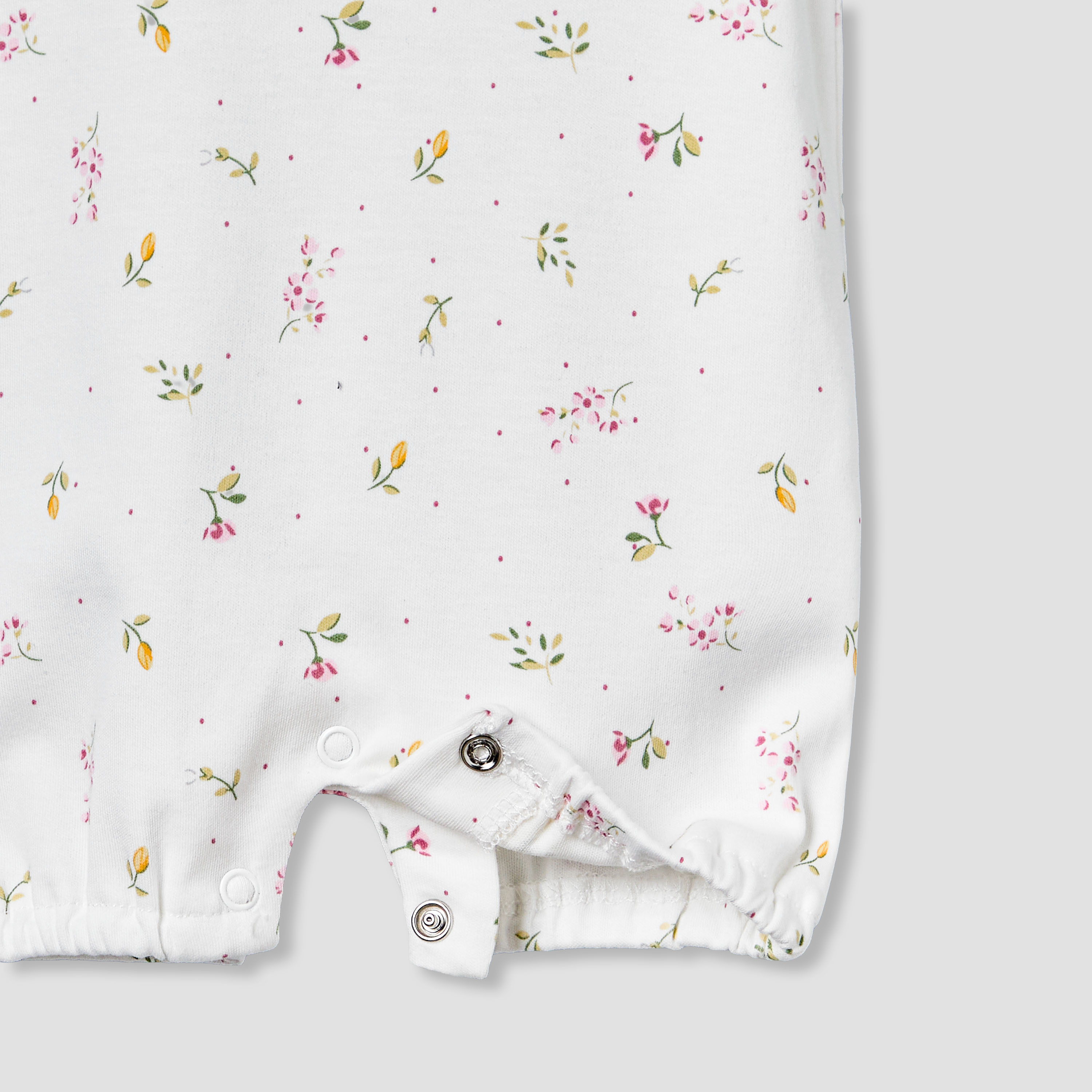 Juniors Round Neck Sleeveless Romper with Frill Detail-baby-girls-clothing-rompers-image-5