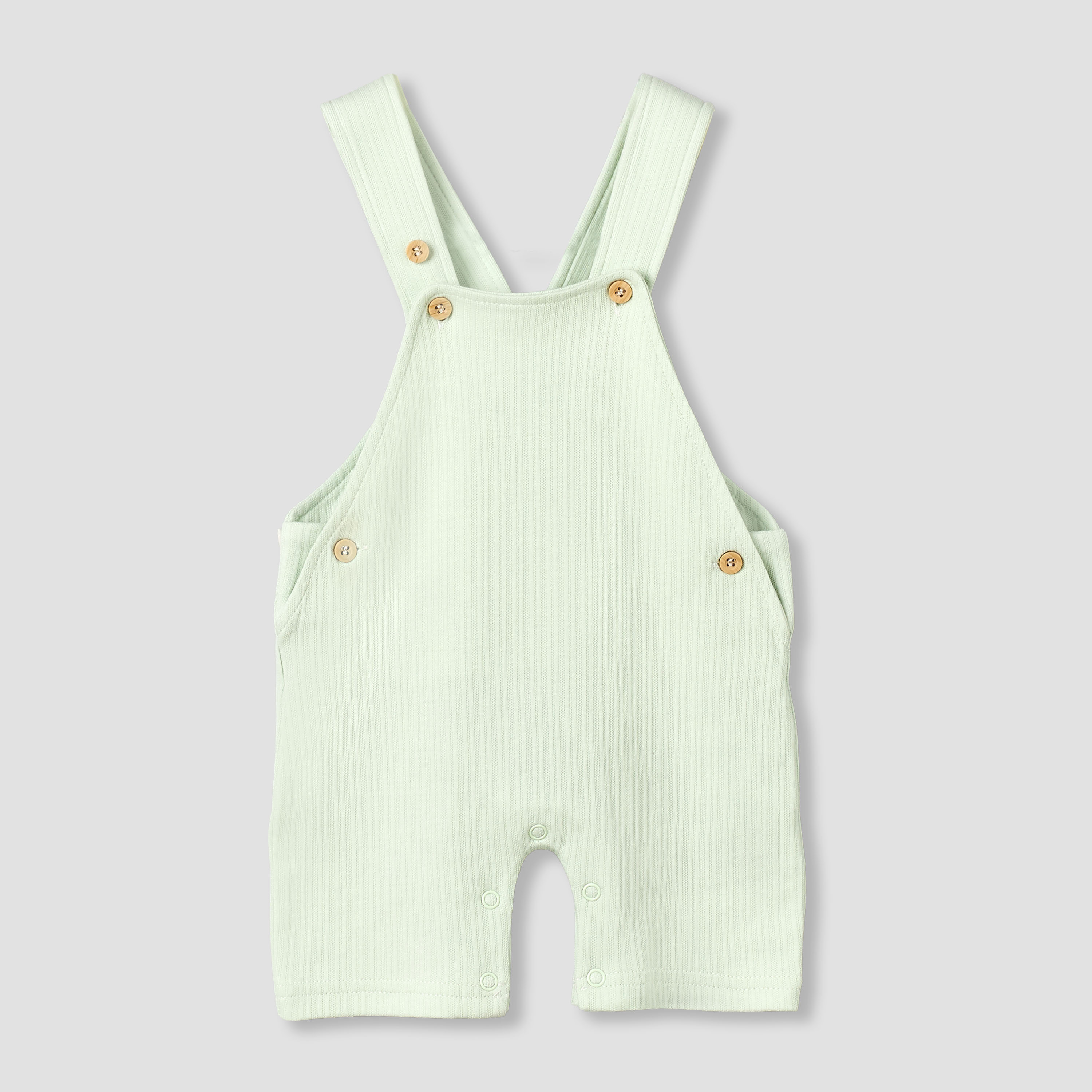 Giggles Collared Short Sleeves Top and Dungaree Set with Print-baby-boys-clothing-setsandcoords-image-3