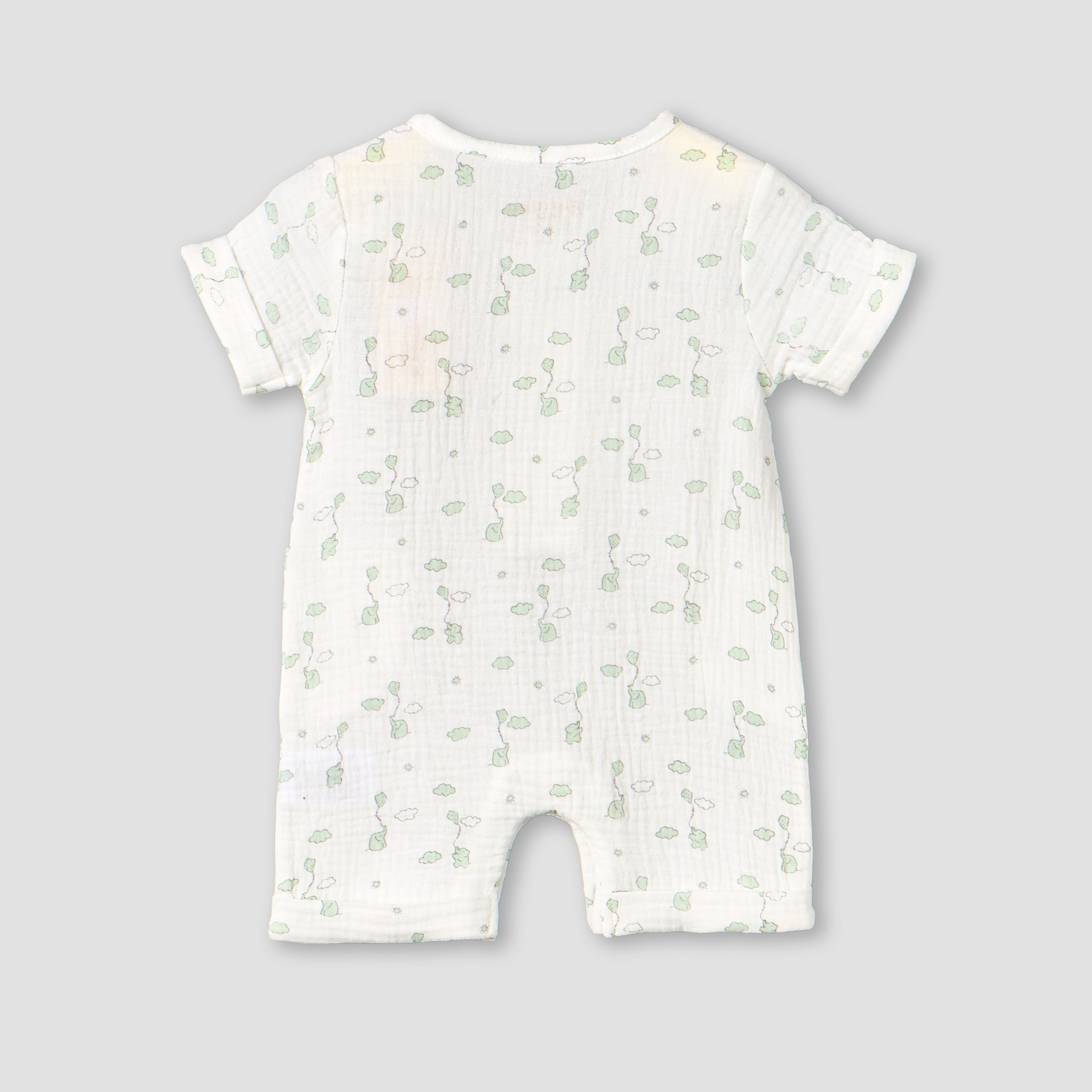 Giggles Crew Neck Short Sleeves Romper with Print-baby-boys-clothing-rompers-image-3