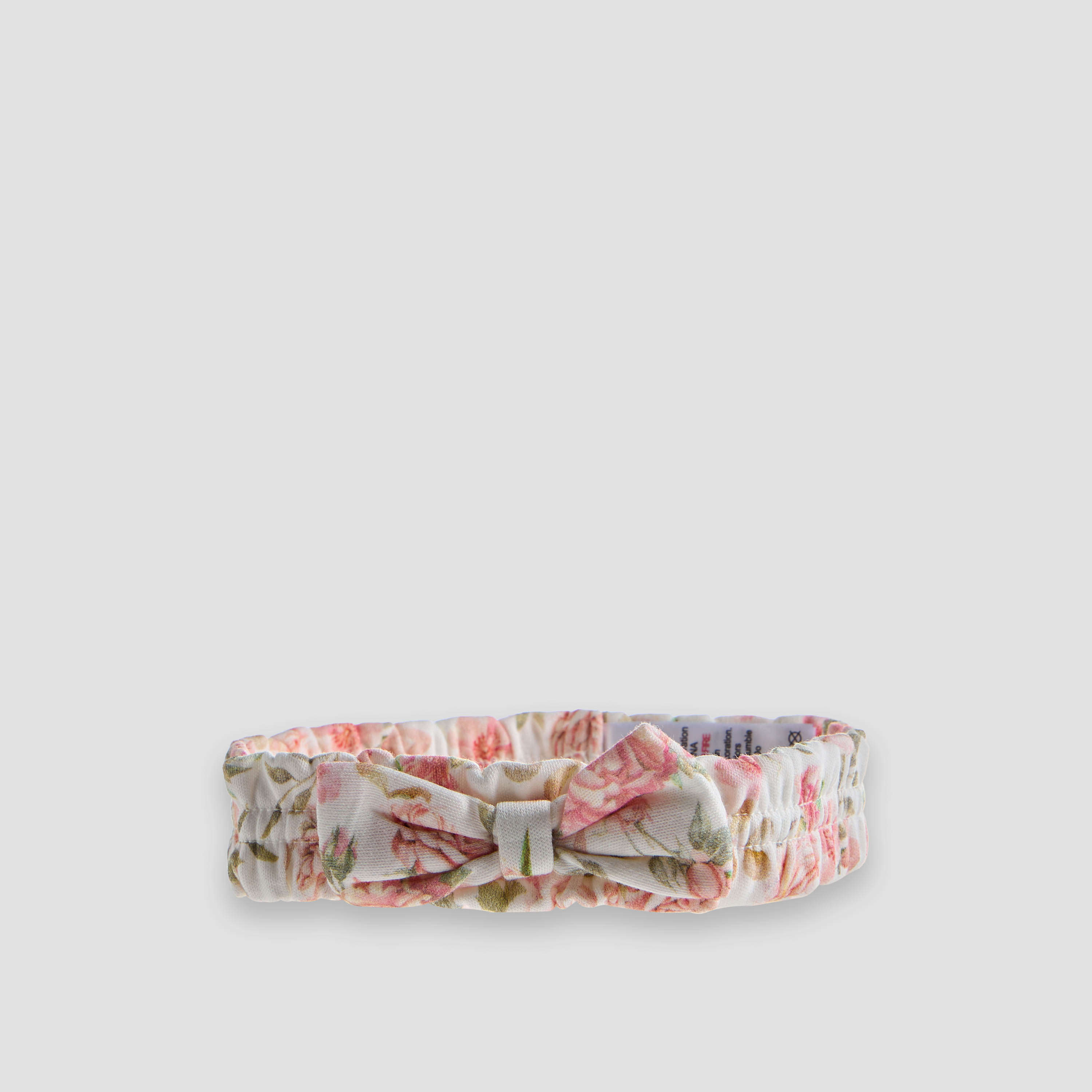 Giggles Floral Print Bow Headband-baby-girls-accessories-hairaccessories-image-2