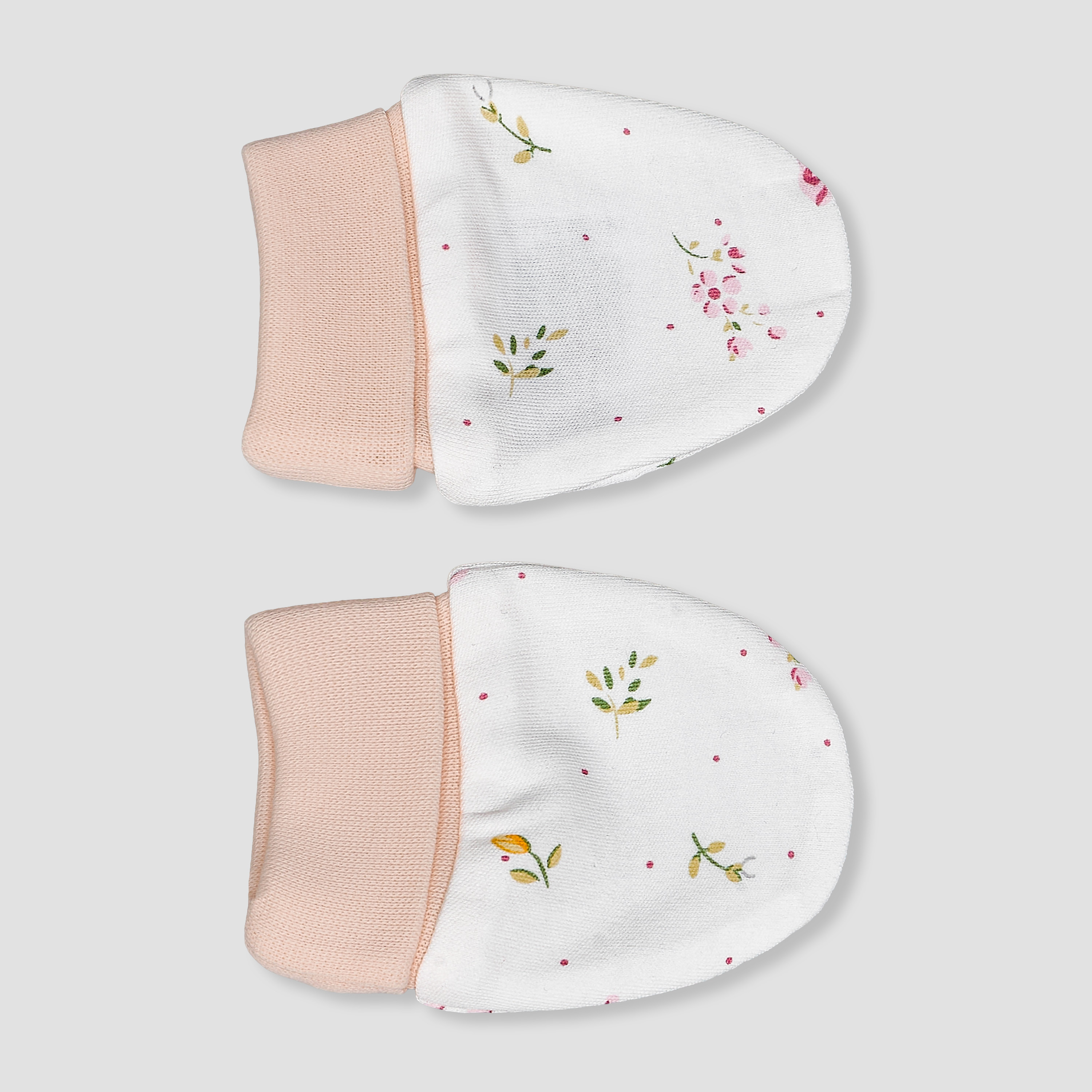 Juniors Mittens with Floral Print, 0-36 months-baby-girls-accessories-mittens-image-2