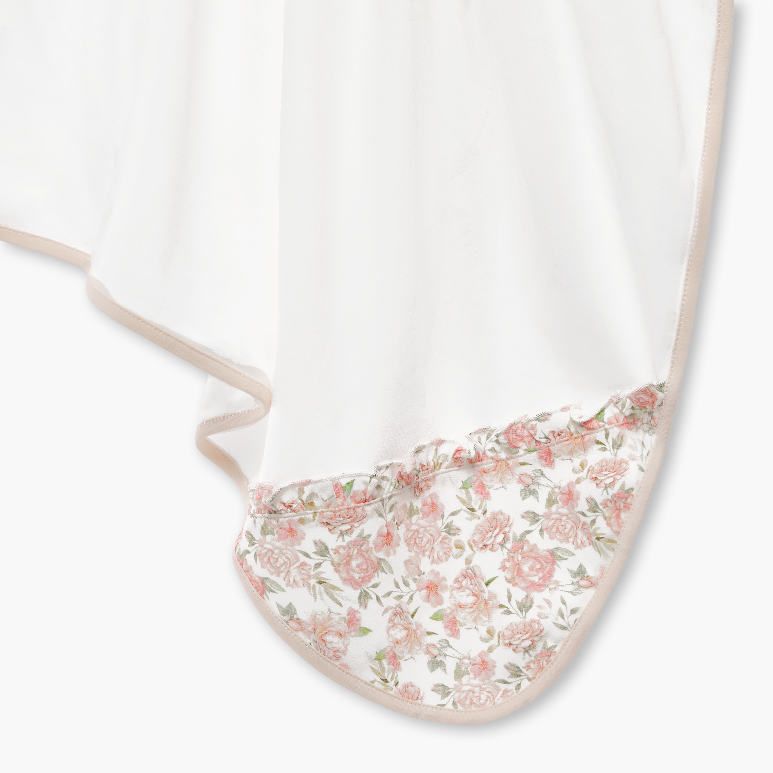 Giggles Floral Print Receiving Blanket-baby-nursery-blanketsandswaddles-receivingblankets-image-4