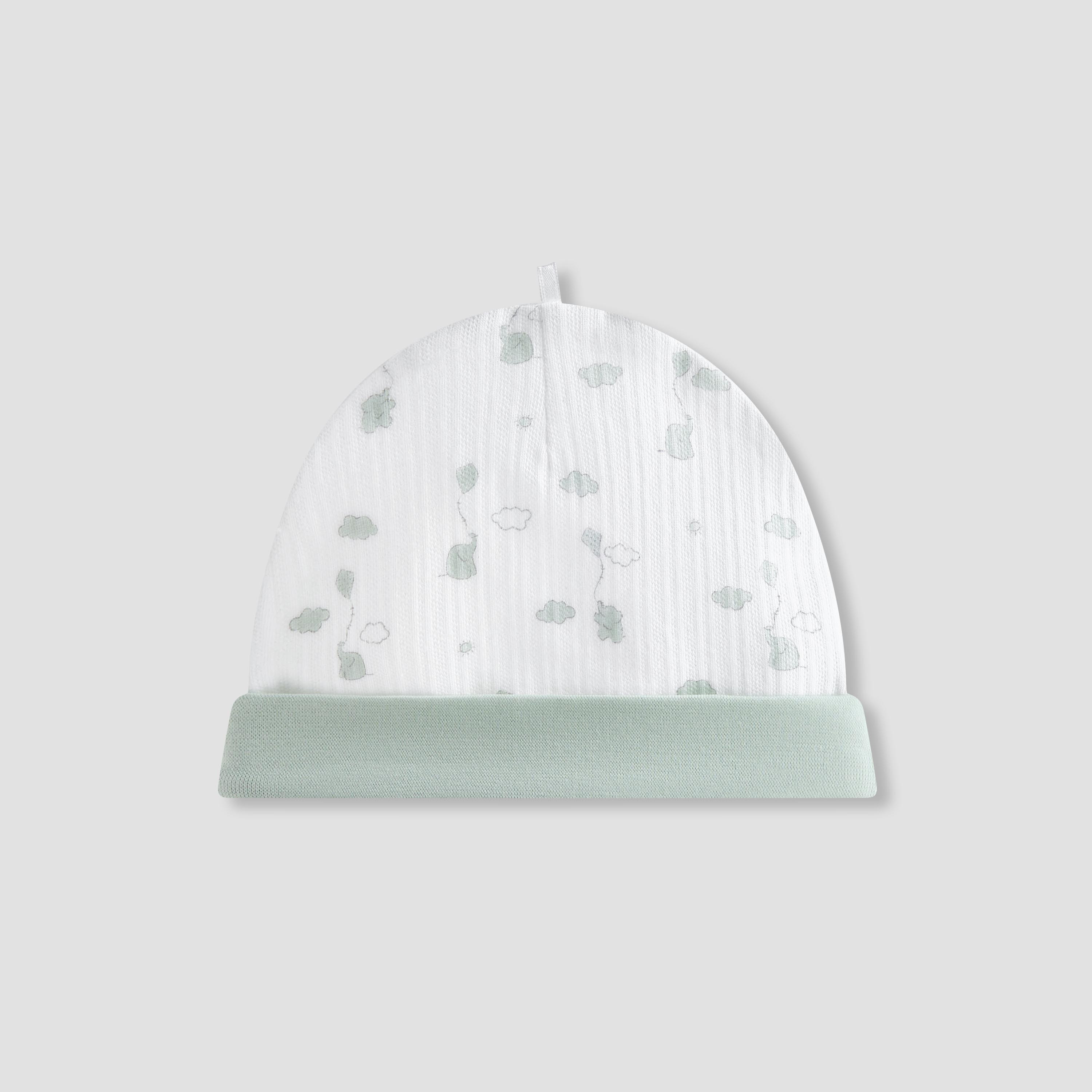 Giggles Cap with Elephant Print-baby-boys-accessories-caps-image-2