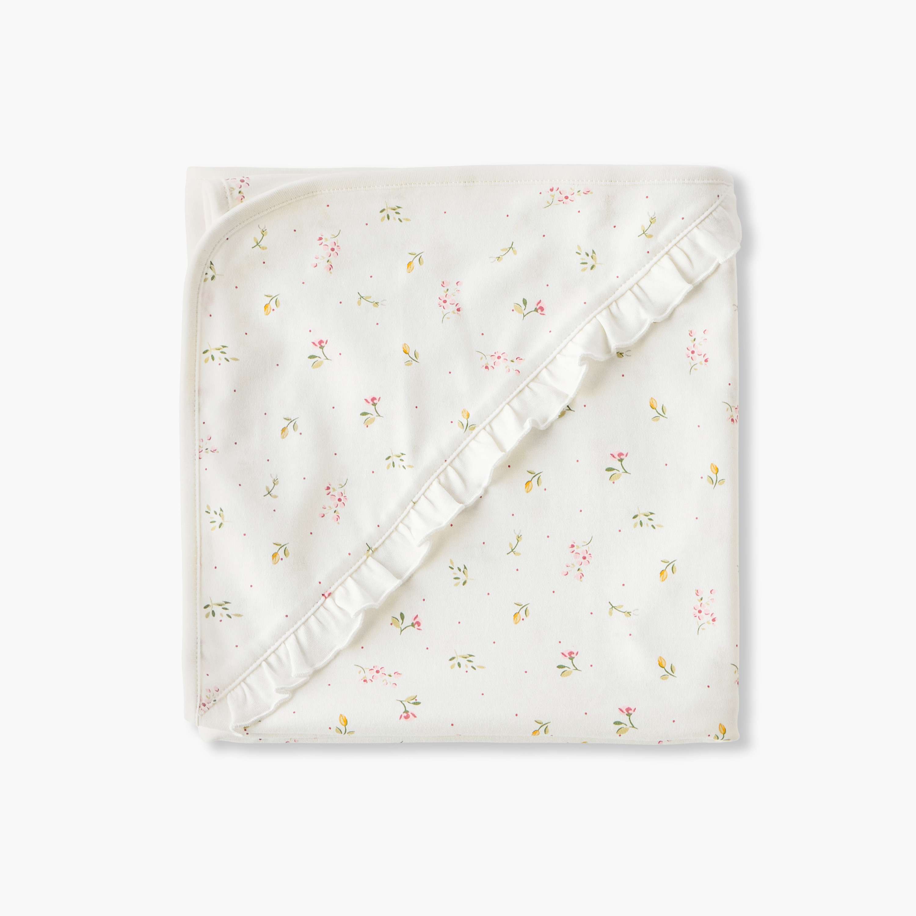 بطانية حديثي ولادة بطبعات أزهار من جونيورز-baby-nursery-blanketsandswaddles-receivingblankets-image-3