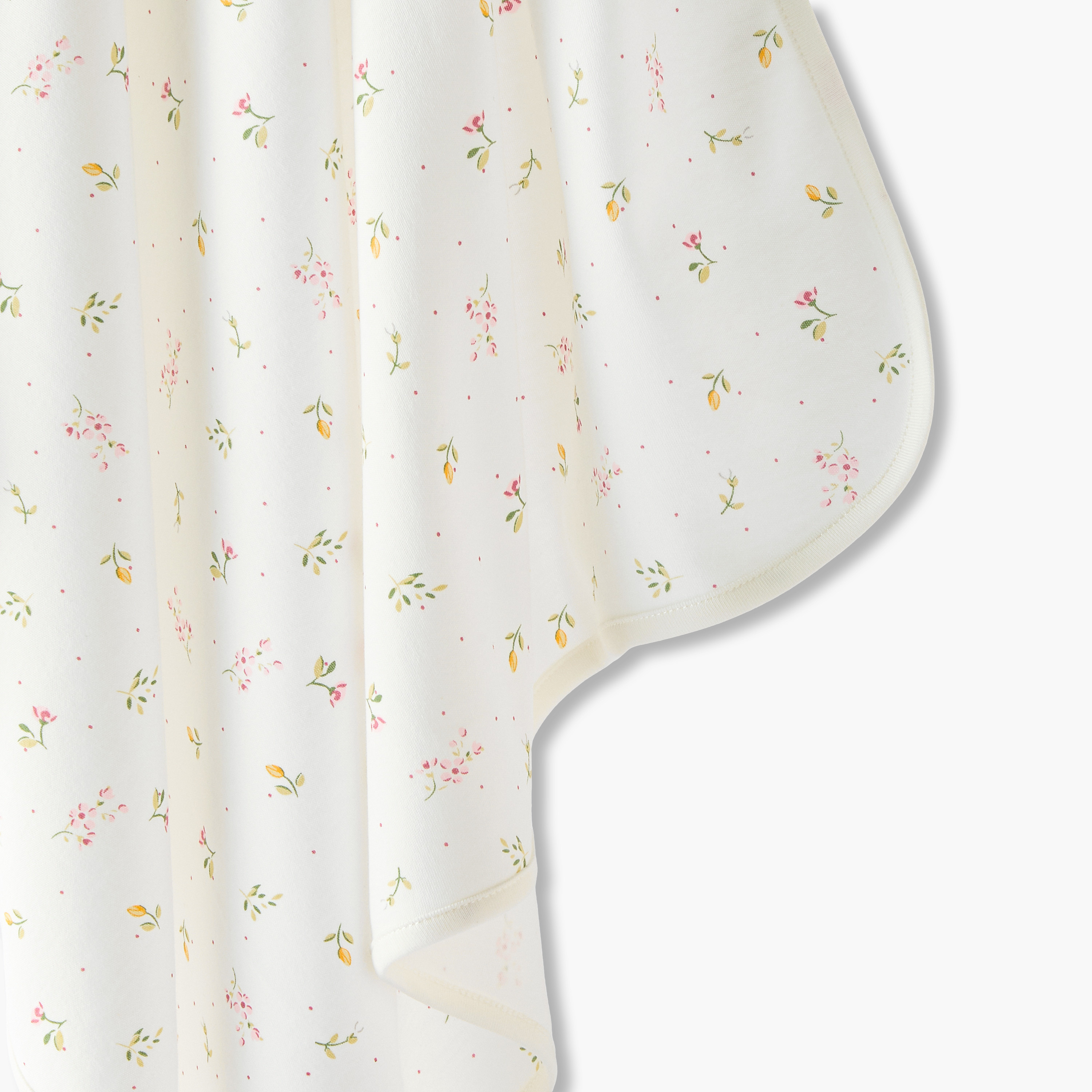 بطانية حديثي ولادة بطبعات أزهار من جونيورز-baby-nursery-blanketsandswaddles-receivingblankets-image-4