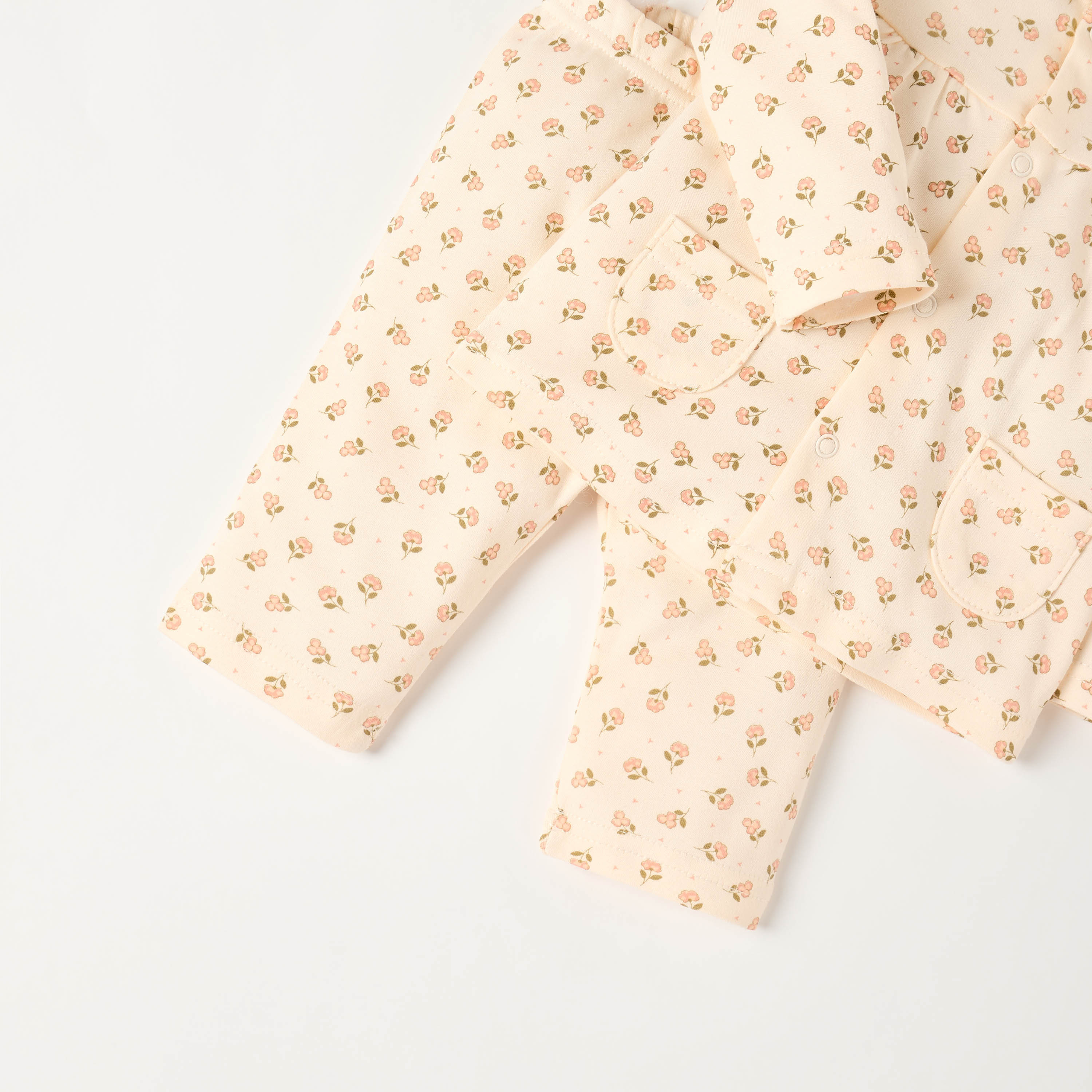 Juniors Floral Print Shirt and Pyjama Set-baby-girls-clothing-nightwear-pyjamasets-image-5
