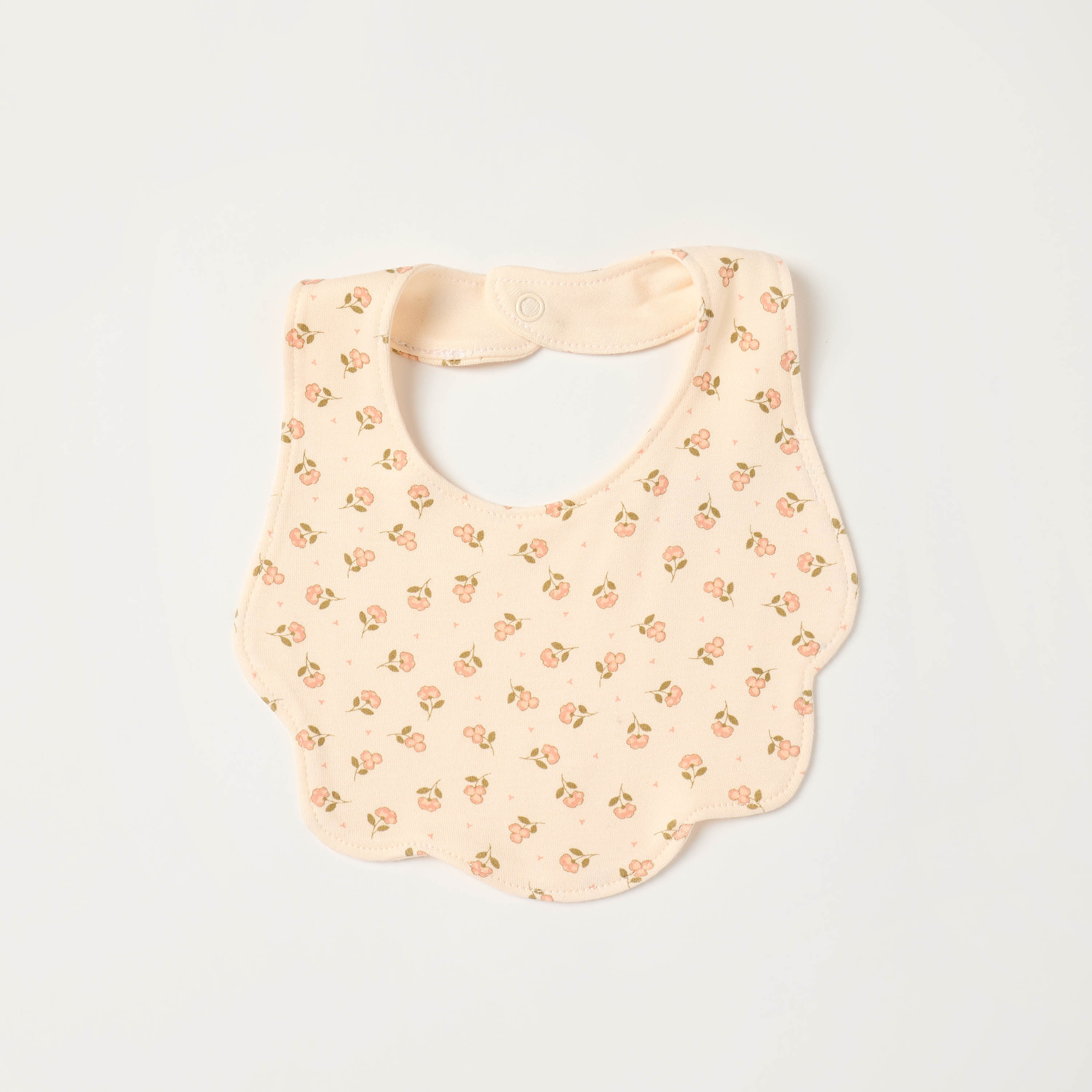 Juniors Floral Print Bib with Button Closure-promo_babyshop_Buy3for10_UAE230426-image-2