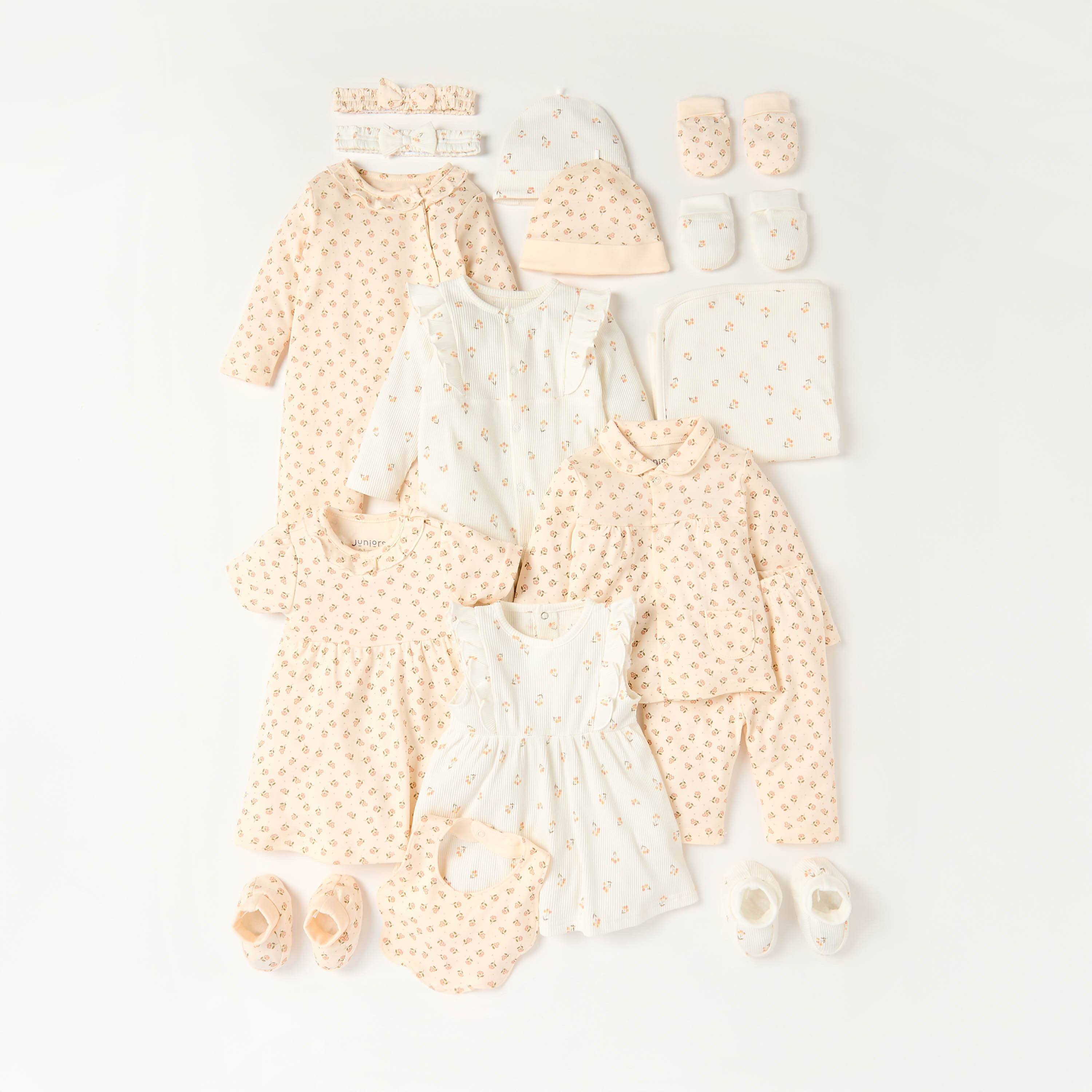 ربطة رأس بعقدة مزينة بفيونكة من جونيورز - طقم من قطعتين-baby-girls-accessories-hairaccessories-image-5