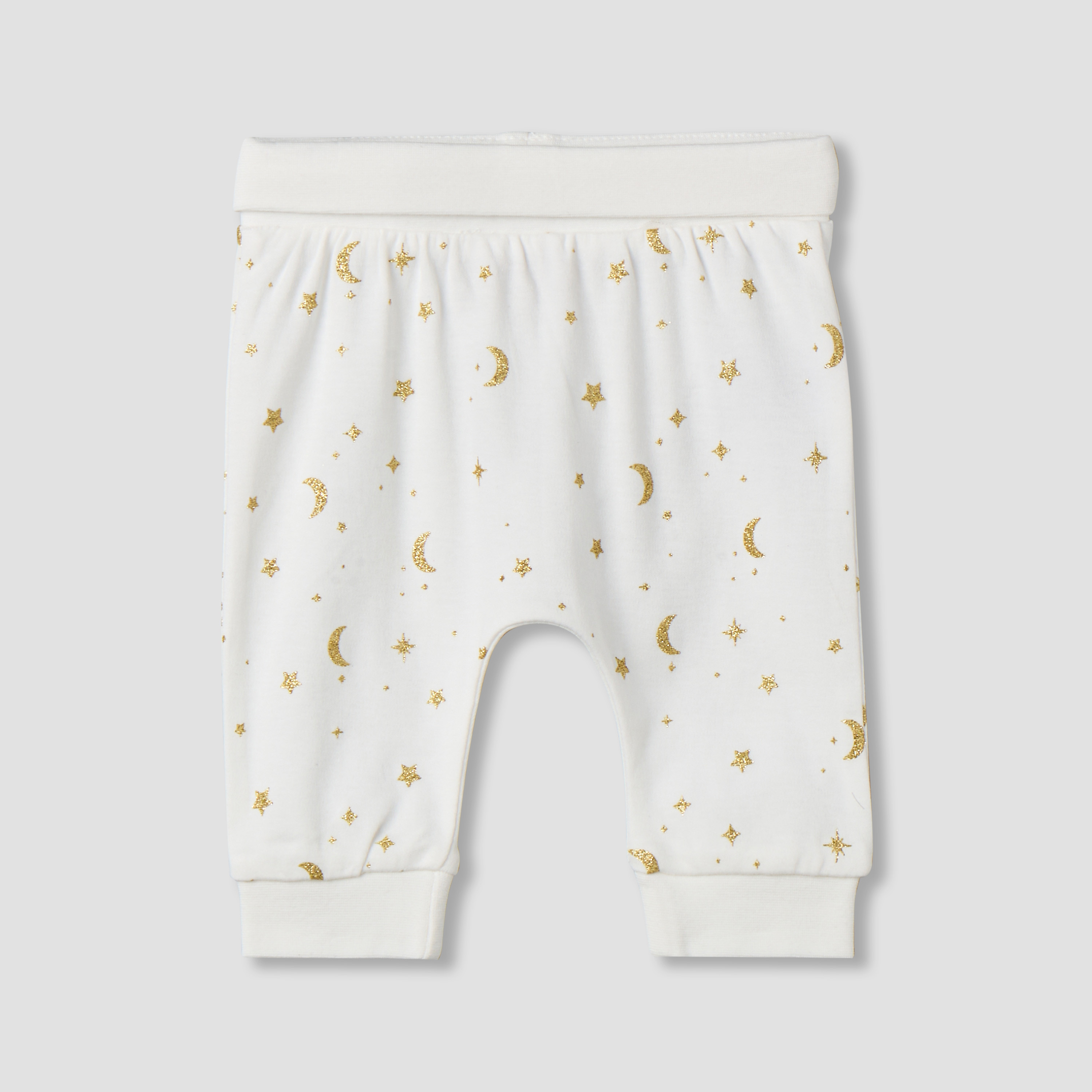 طقم بيجاما قطن بطبعات بياقة مستديرة وأكمام طويلة من جيجلز-baby-girls-clothing-nightwear-pyjamasets-image-4