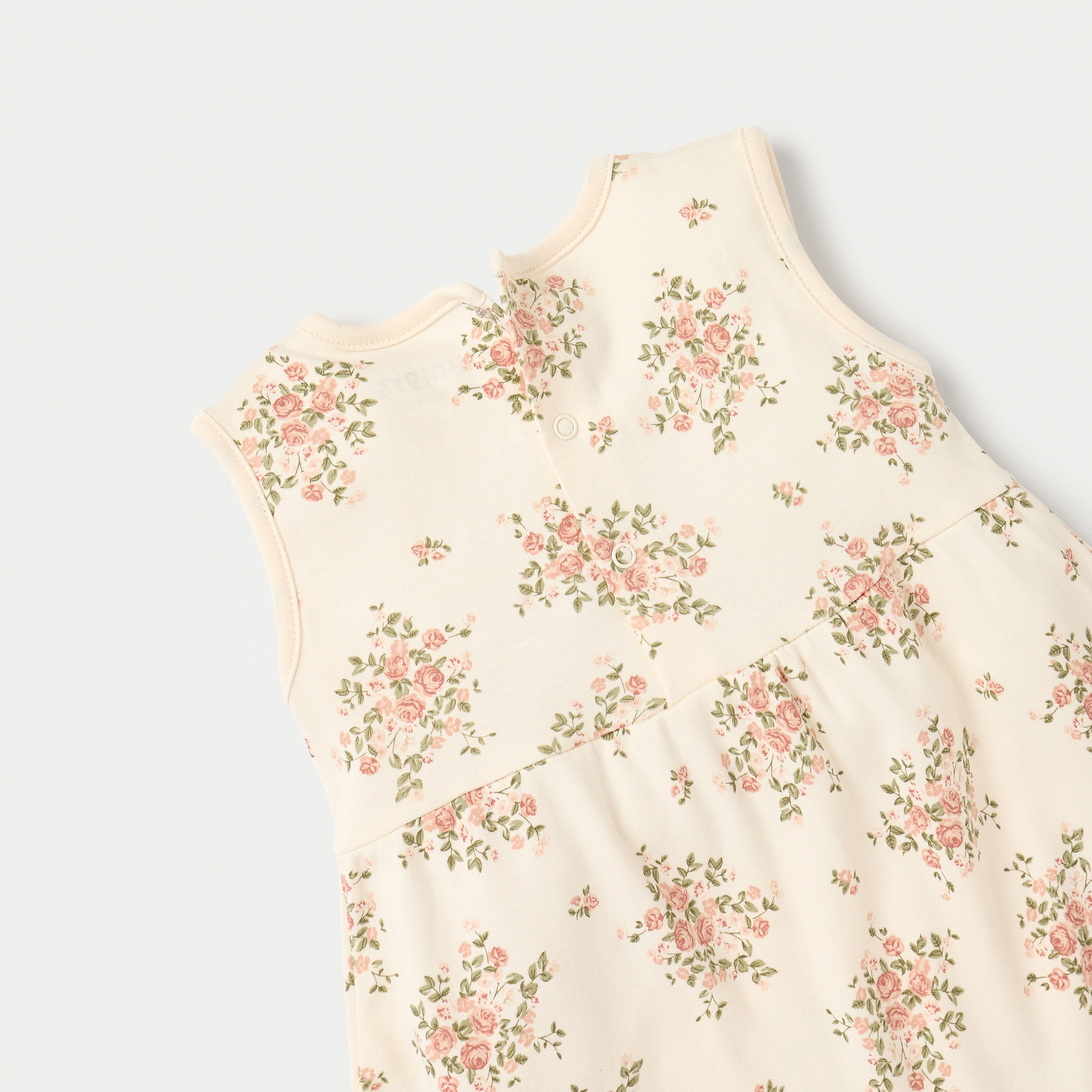 Juniors Floral Print Sleeveless A-line Dress-baby-girls-clothing-dressesandjumpsuits-image-4