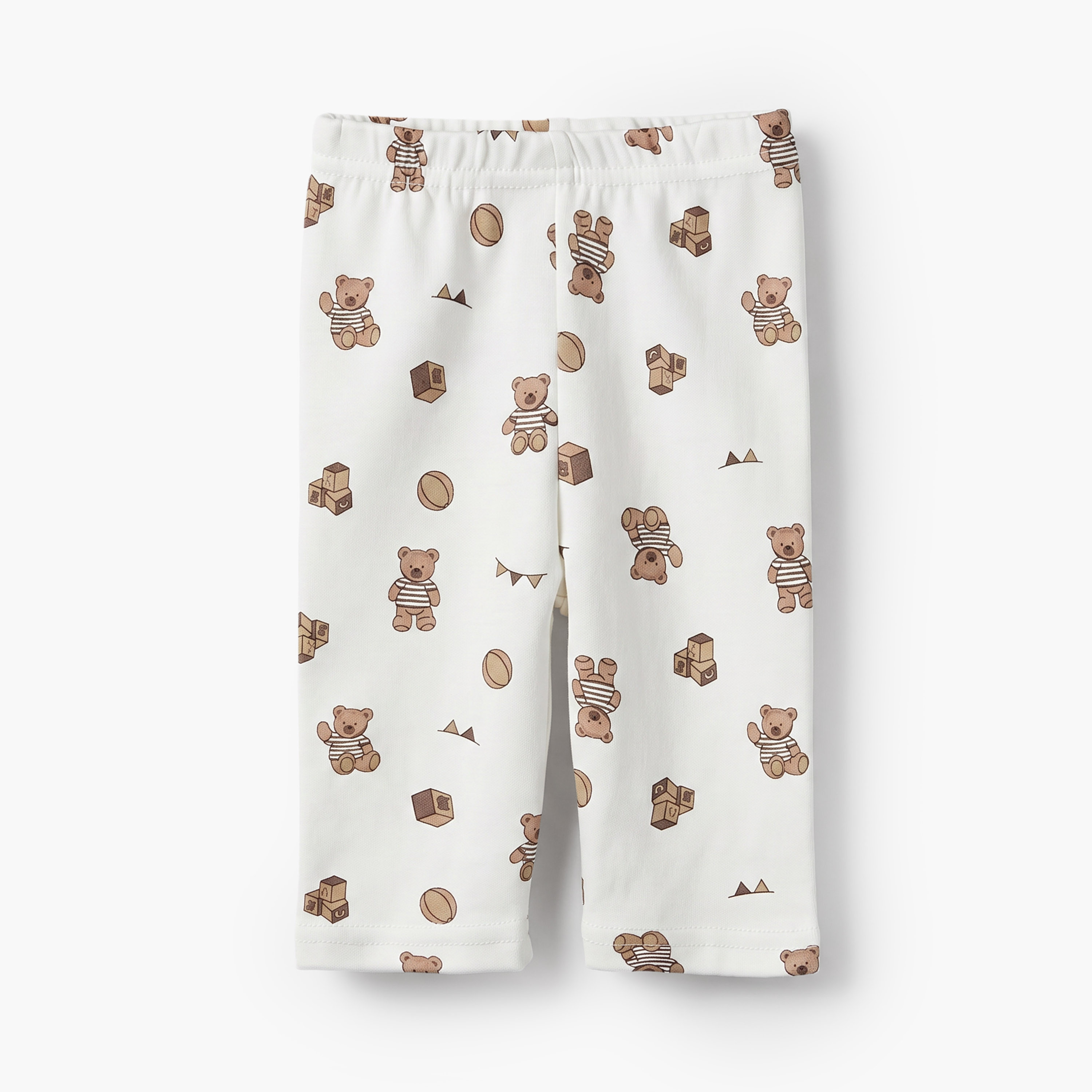 Juniors Cotton Collared Long Sleeves Pyjama Set with Teddy Bear Print-baby-boys-clothing-nightwear-pyjamasets-image-3