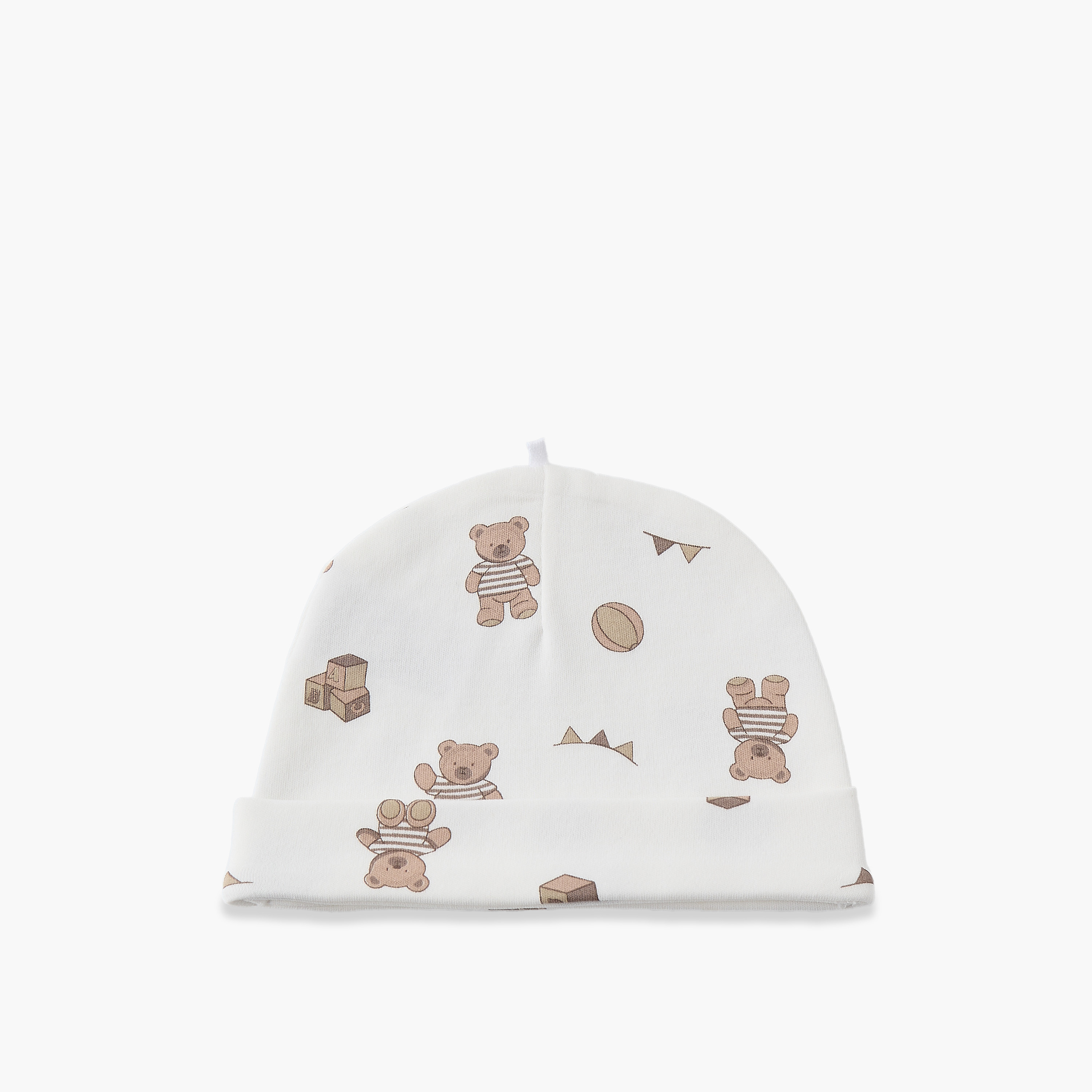 Pack of 2 Juniors Cap with Turn-Up Hem-baby-boys-accessories-caps-image-2