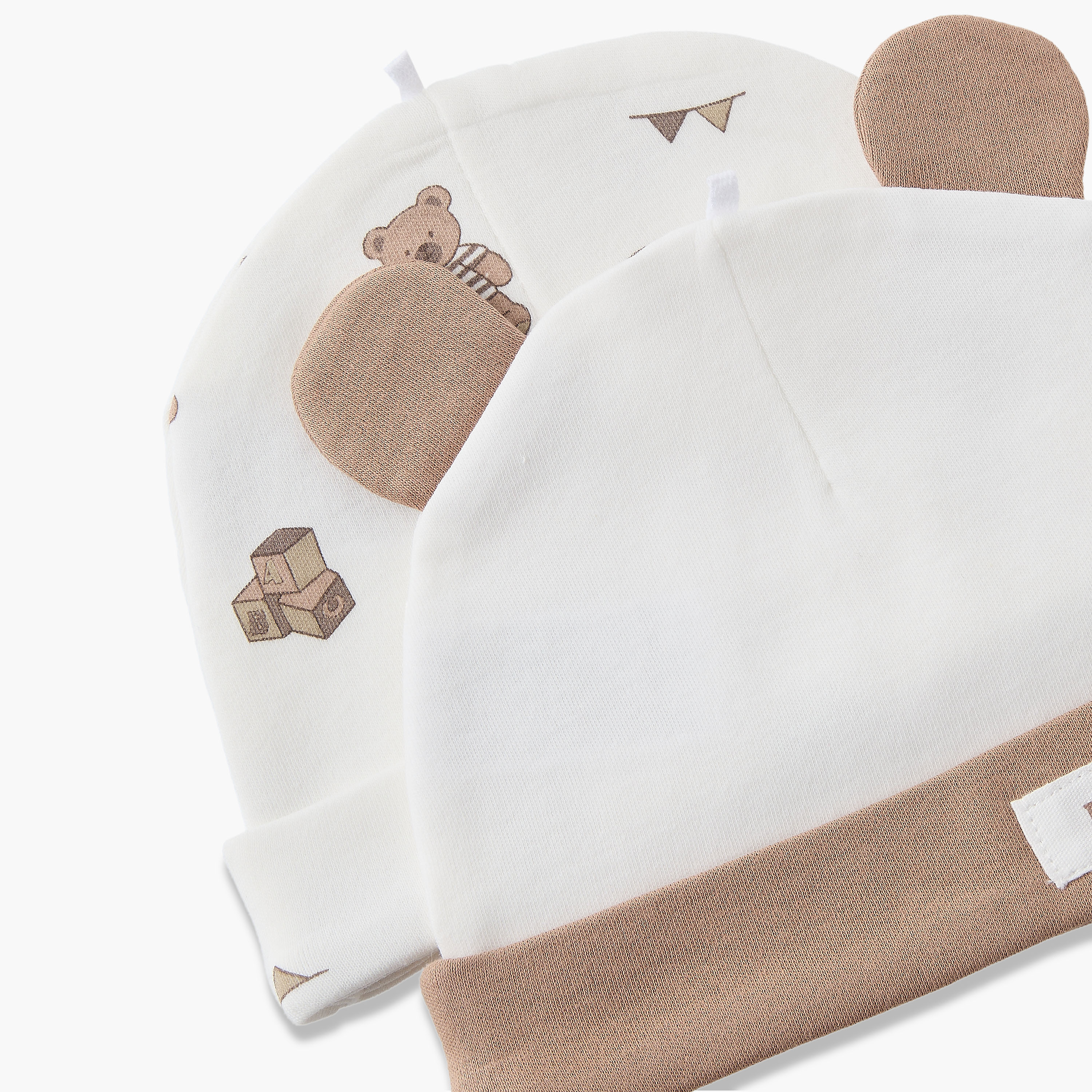 Pack of 2 Juniors Cap with Turn-Up Hem-baby-boys-accessories-caps-image-6