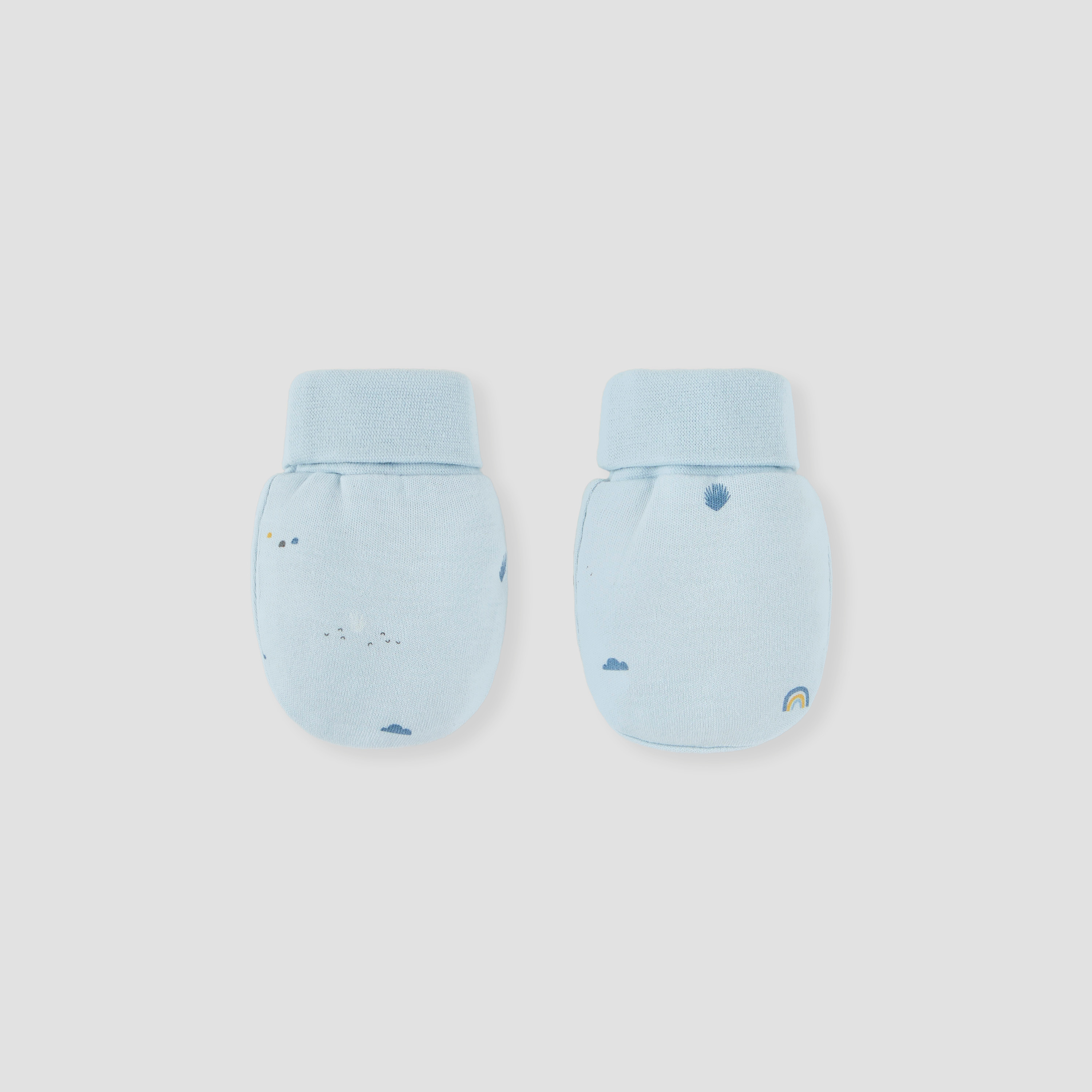 Juniors Printed Baby Mittens - Set of 2-baby-boys-accessories-mittens-image-2