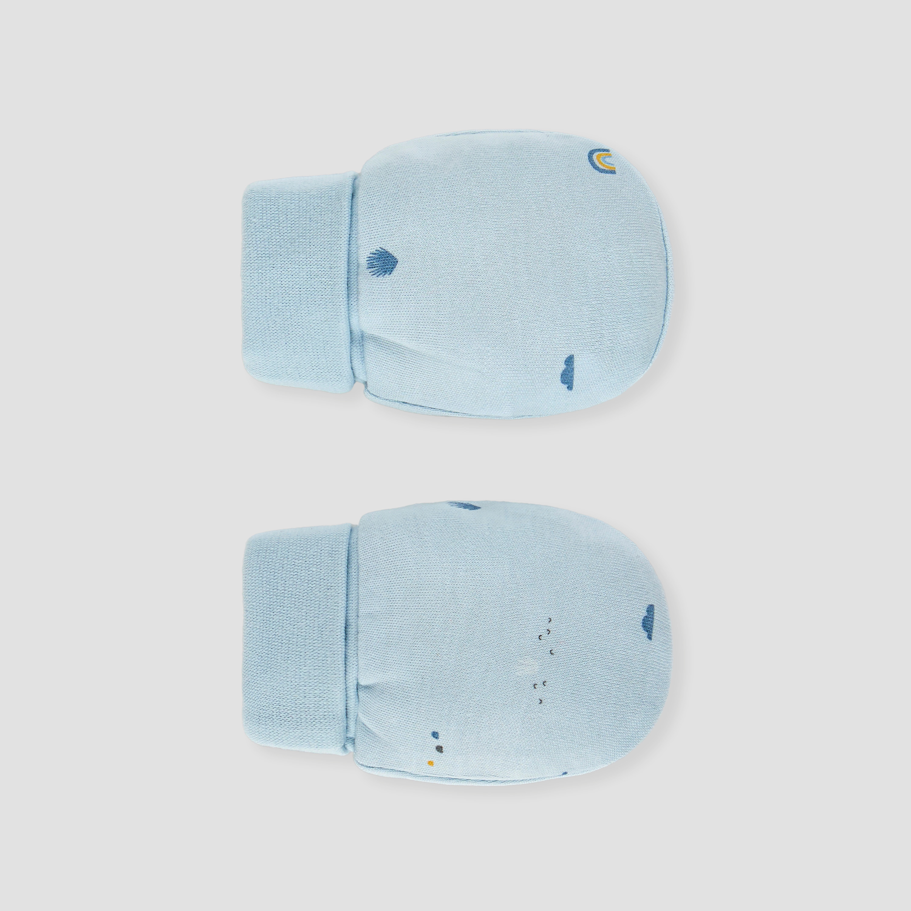 Juniors Printed Baby Mittens - Set of 2-baby-boys-accessories-mittens-image-3