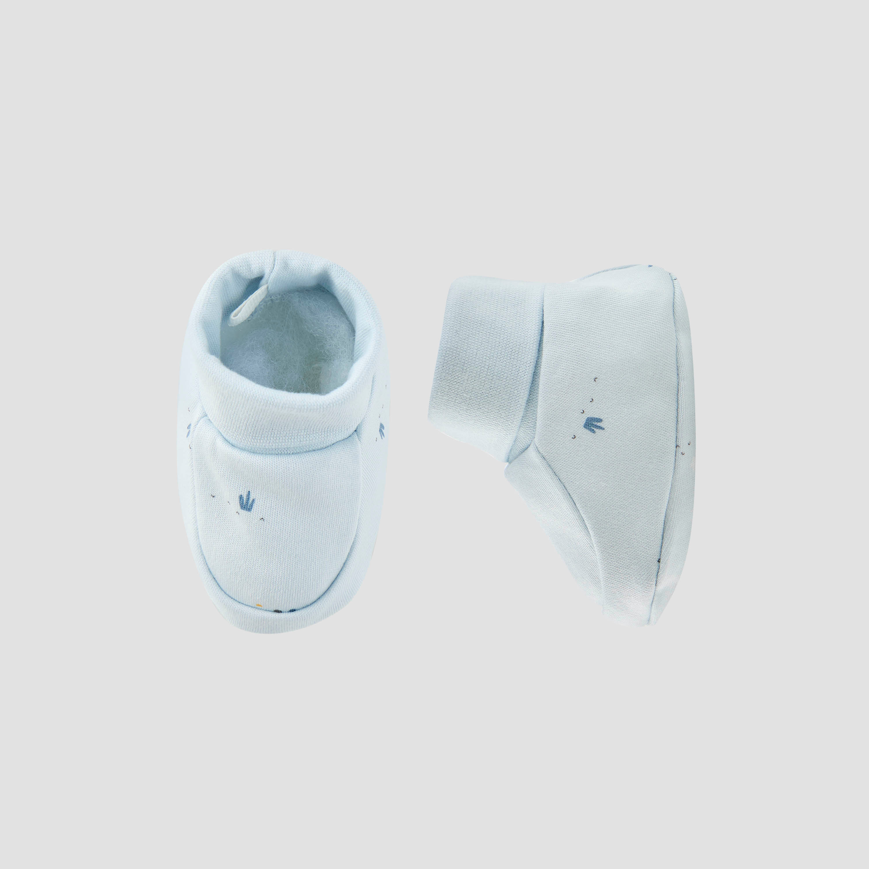 Juniors Printed Booties - Set of 2-baby-boys-shoes-booties-image-2