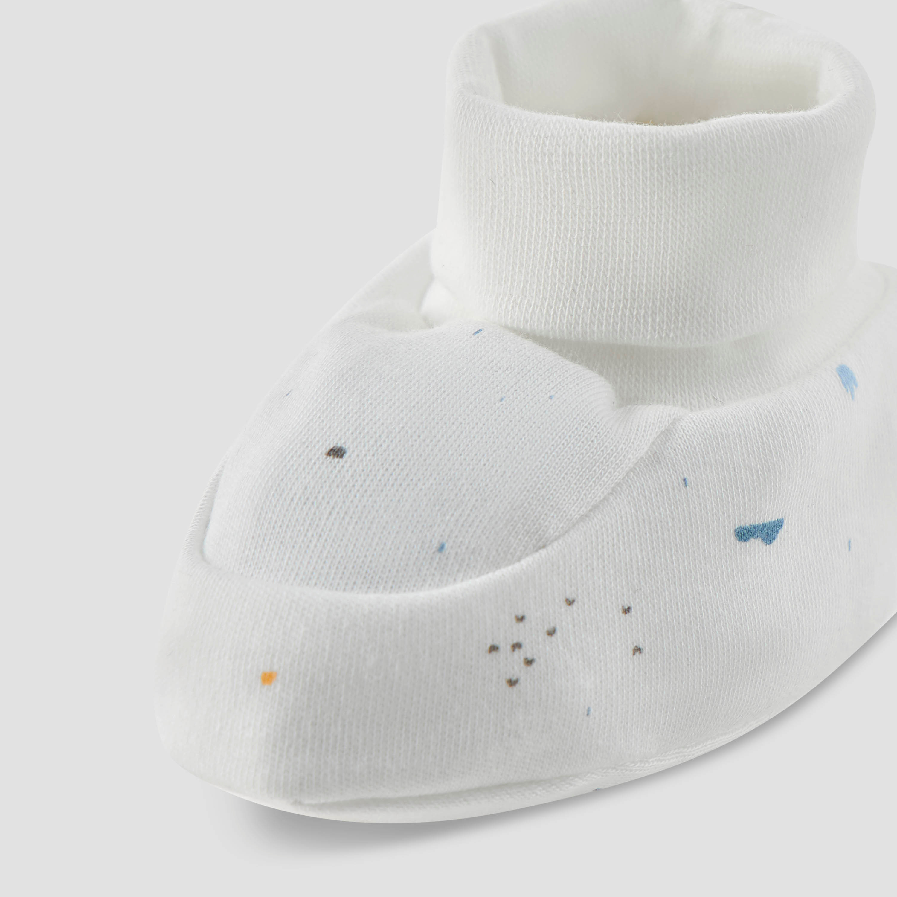 Juniors Printed Booties - Set of 2-baby-boys-shoes-booties-image-8
