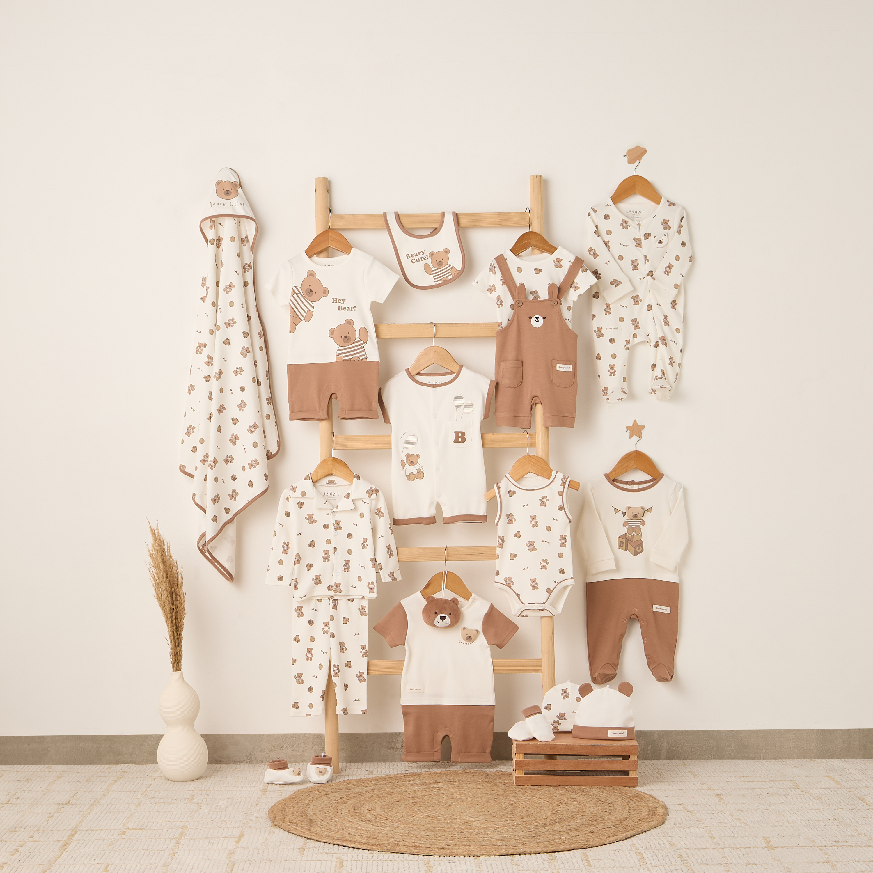 Juniors Receiving Blanket with Bear Print-baby-nursery-blanketsandswaddles-receivingblankets-image-6