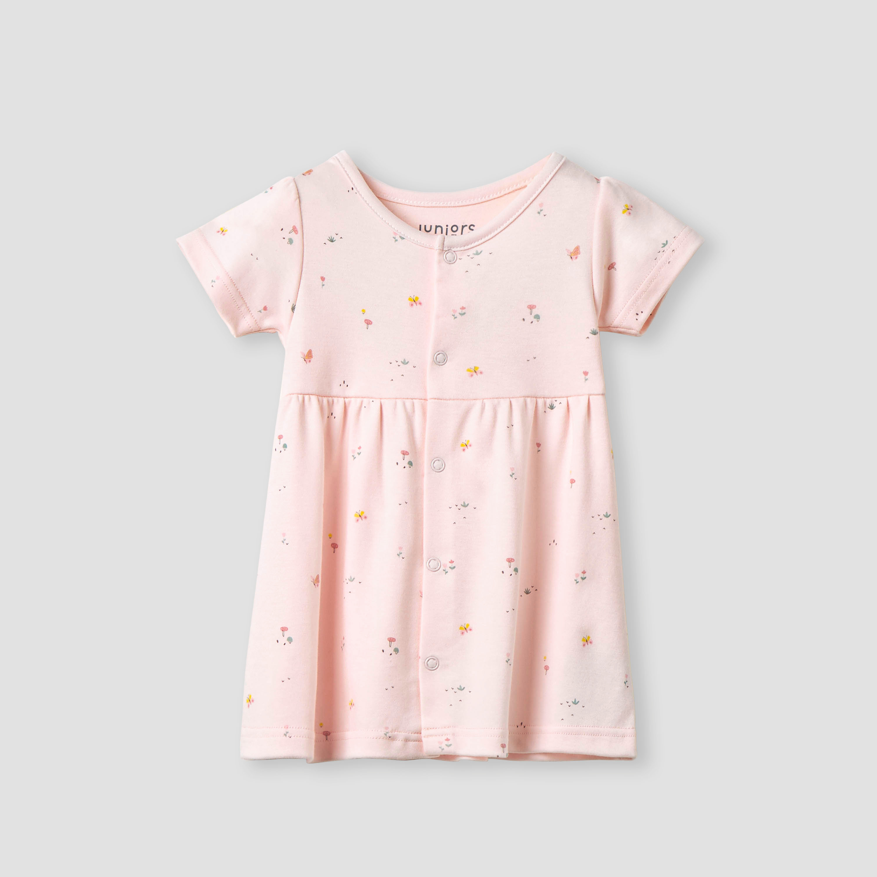 Juniors Printed Dress with Short Sleeves - Set of 2-baby-girls-clothing-dressesandjumpsuits-image-2