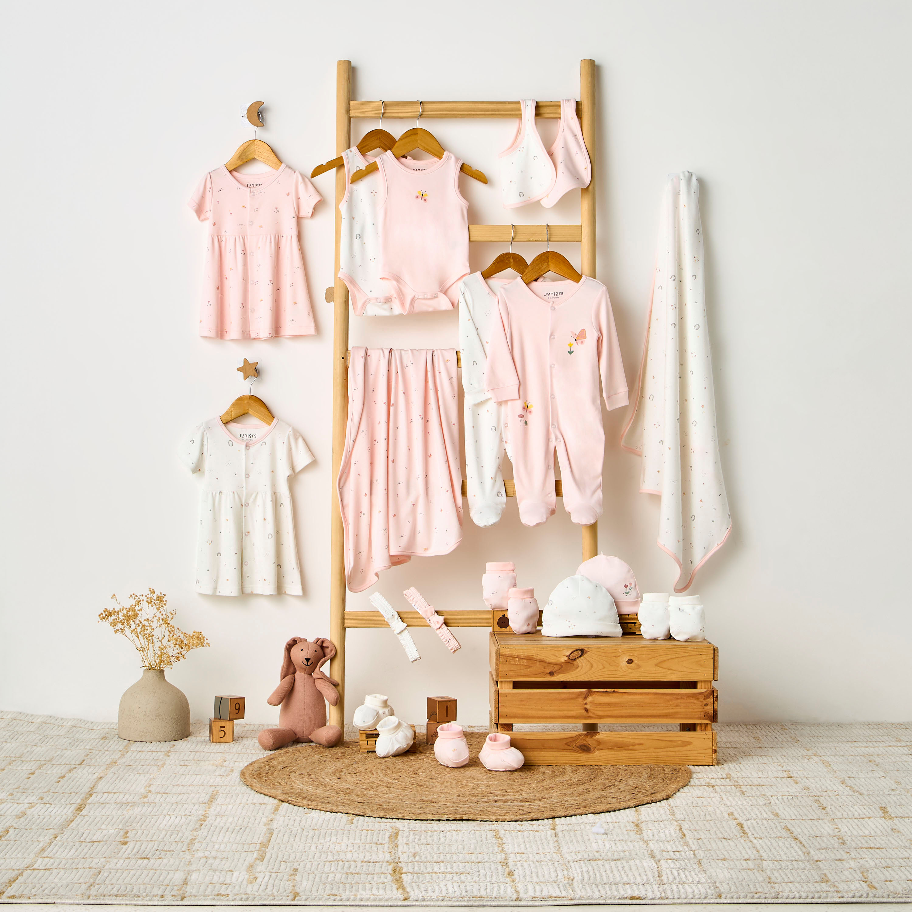 Juniors Printed Dress with Short Sleeves - Set of 2-baby-girls-clothing-dressesandjumpsuits-image-6