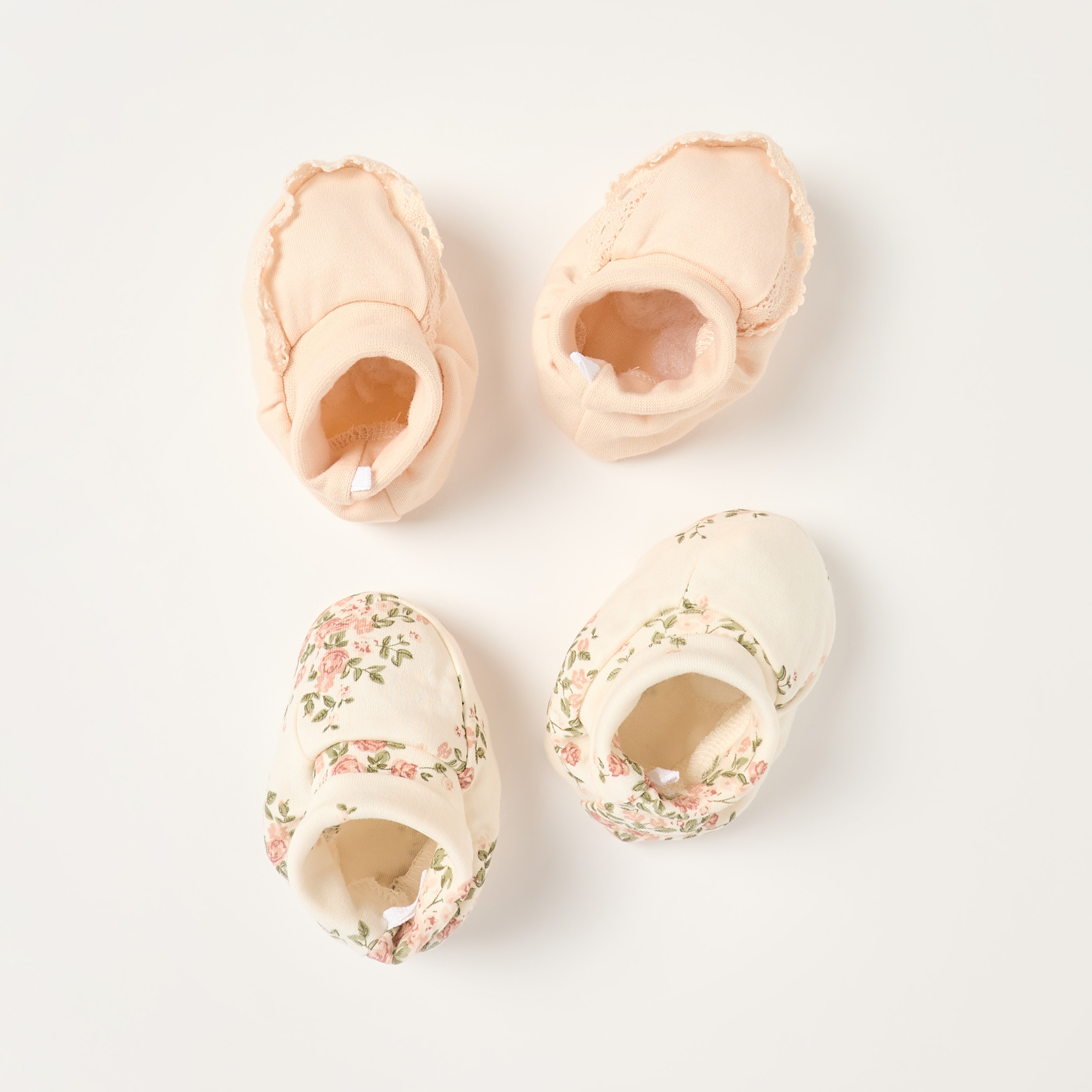 Juniors Assorted Slip-On Booties - Set of 2-baby-girls-shoes-booties-image-1
