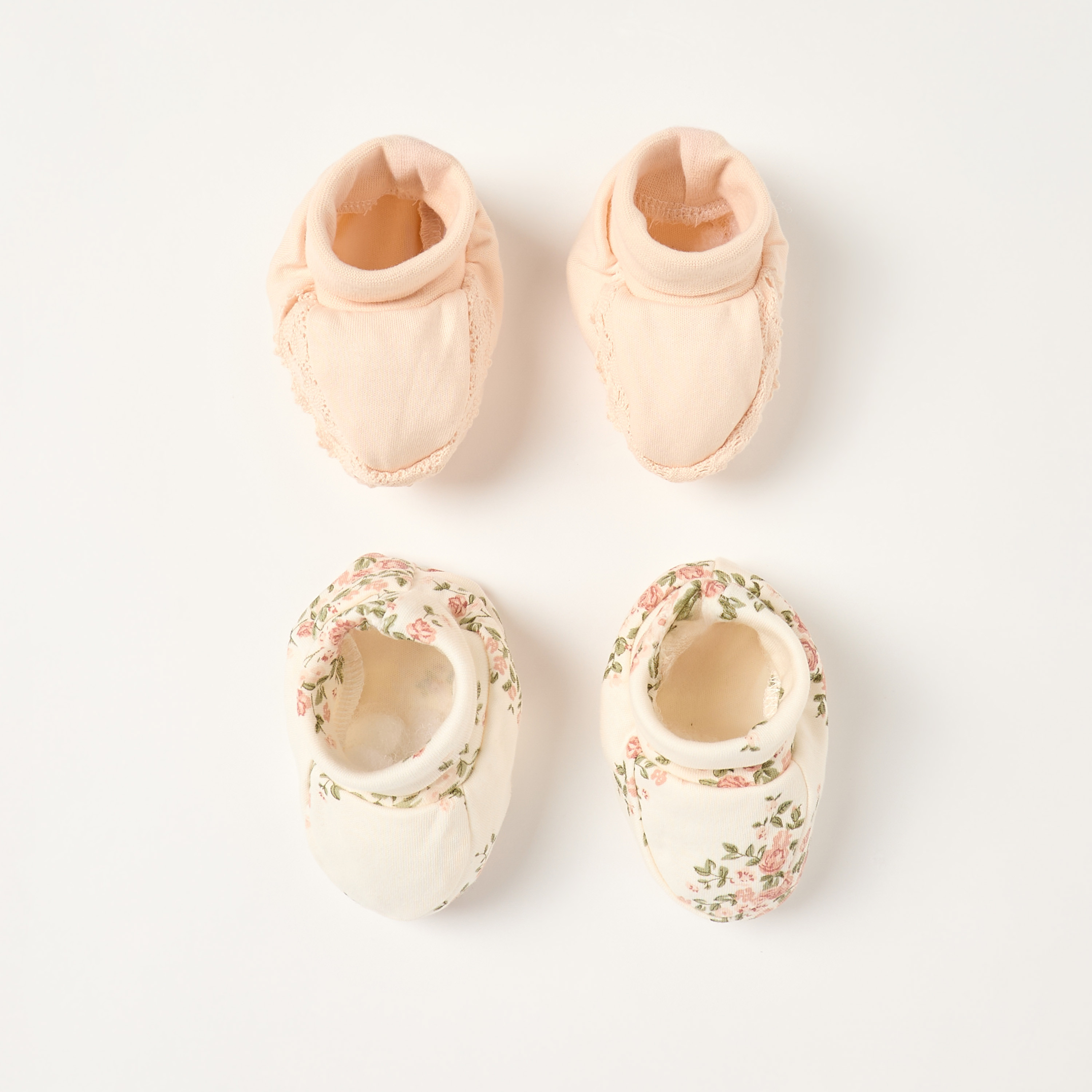 Juniors Assorted Slip-On Booties - Set of 2-baby-girls-shoes-booties-image-2