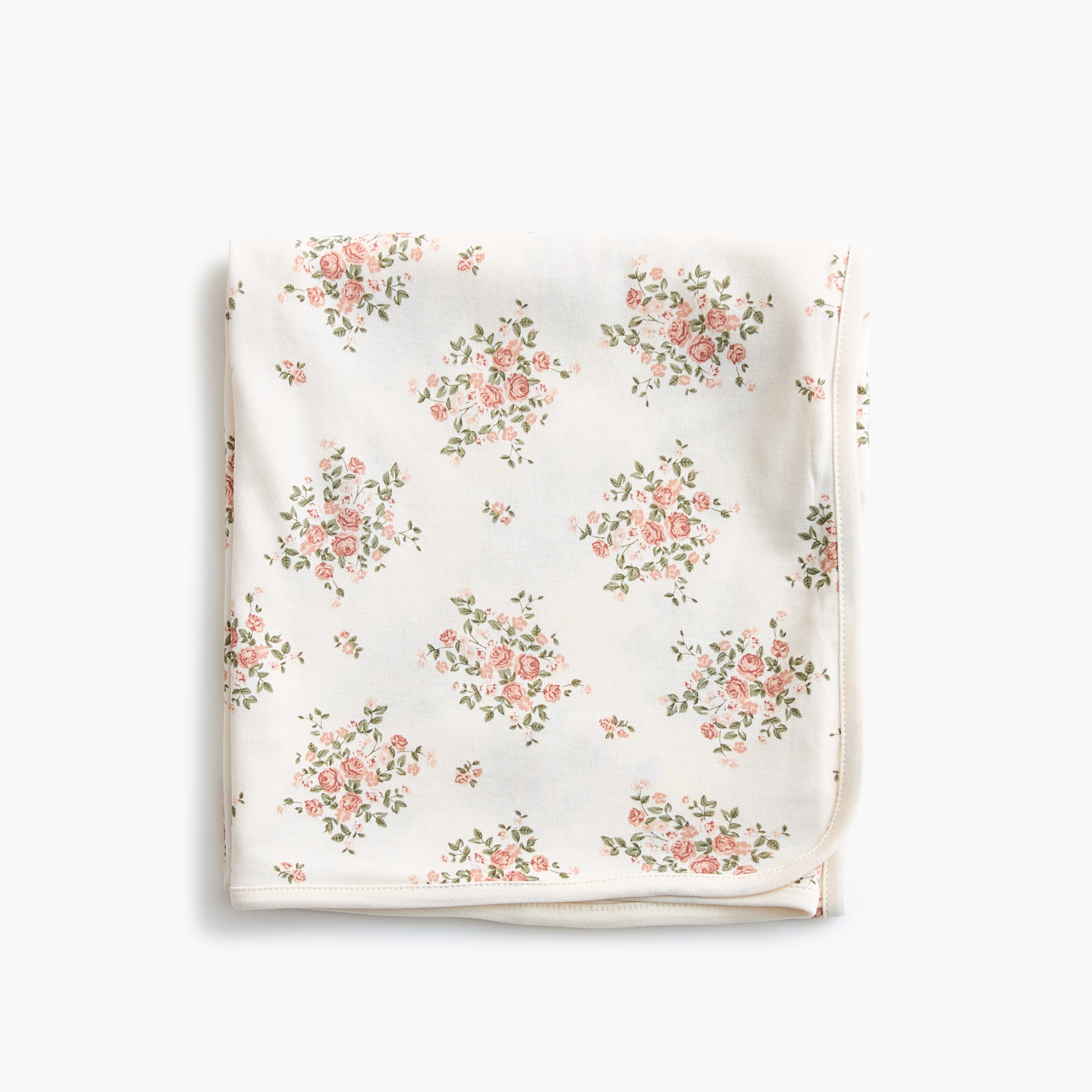 بطانية حديثي الولادة بطبعات زهور من جونيورز - 70x70 سم-baby-nursery-blanketsandswaddles-receivingblankets-image-3