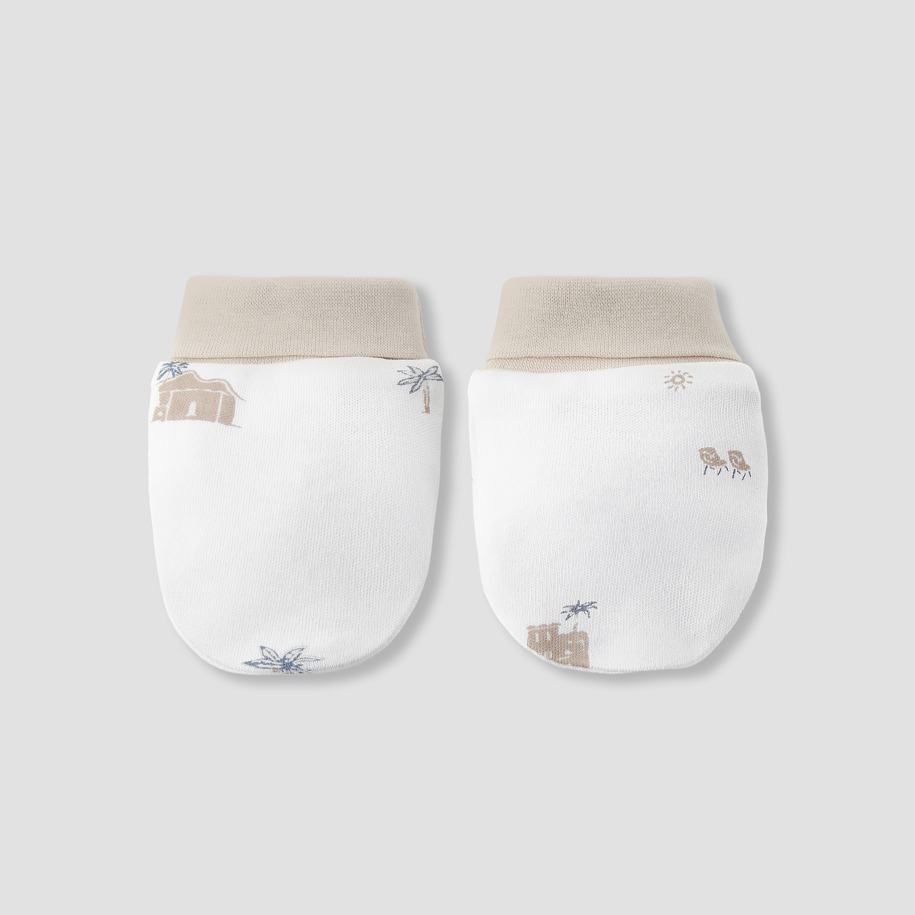 Giggles Mittens with Desert Print, 0-36 months-baby-girls-accessories-mittens-image-1