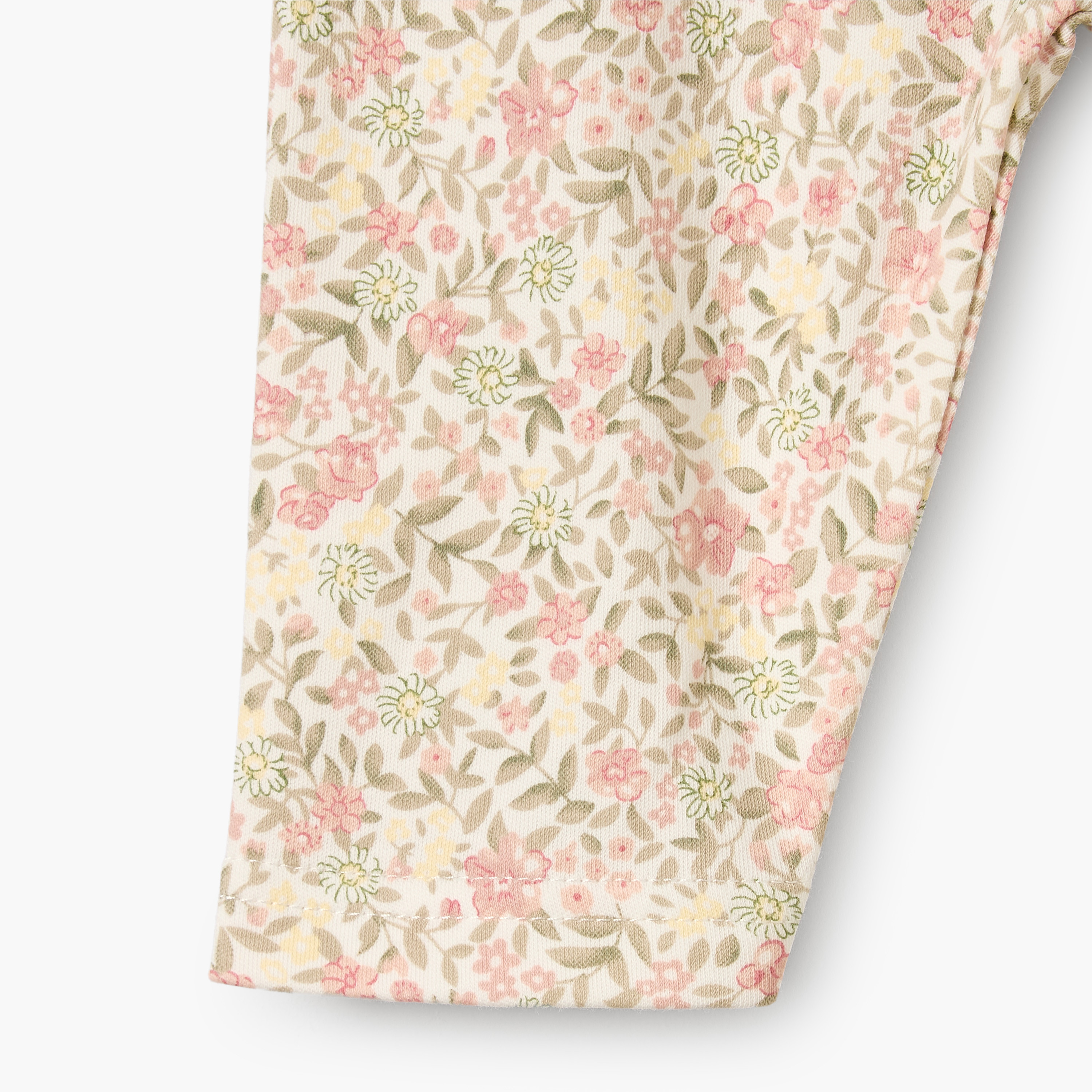Juniors Cotton Round Neck Long Sleeves Pyjama Set with Floral Print-baby-girls-clothing-nightwear-pyjamasets-image-8