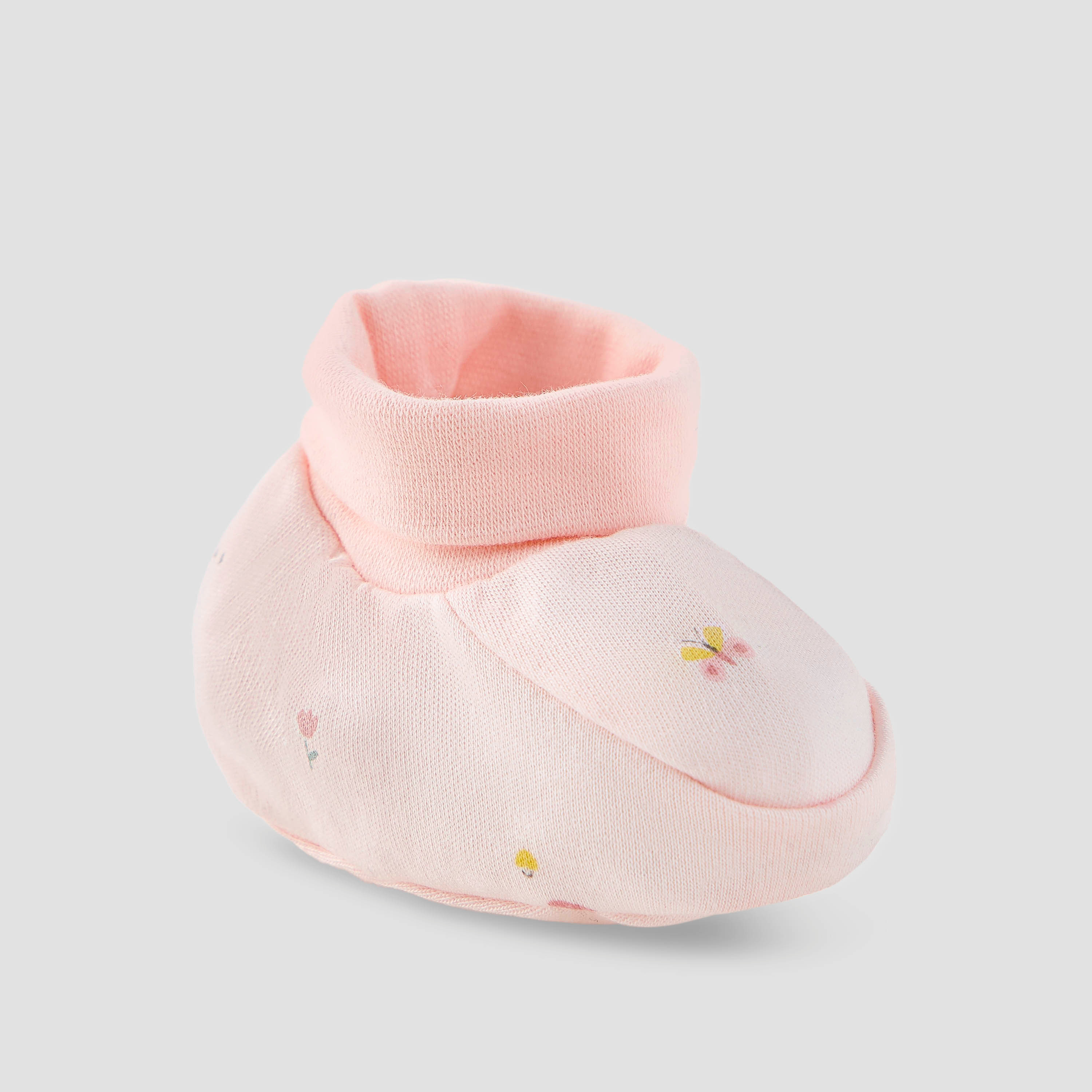 Juniors Printed Booties - Set of 2-baby-girls-clothing-multipacks-image-4