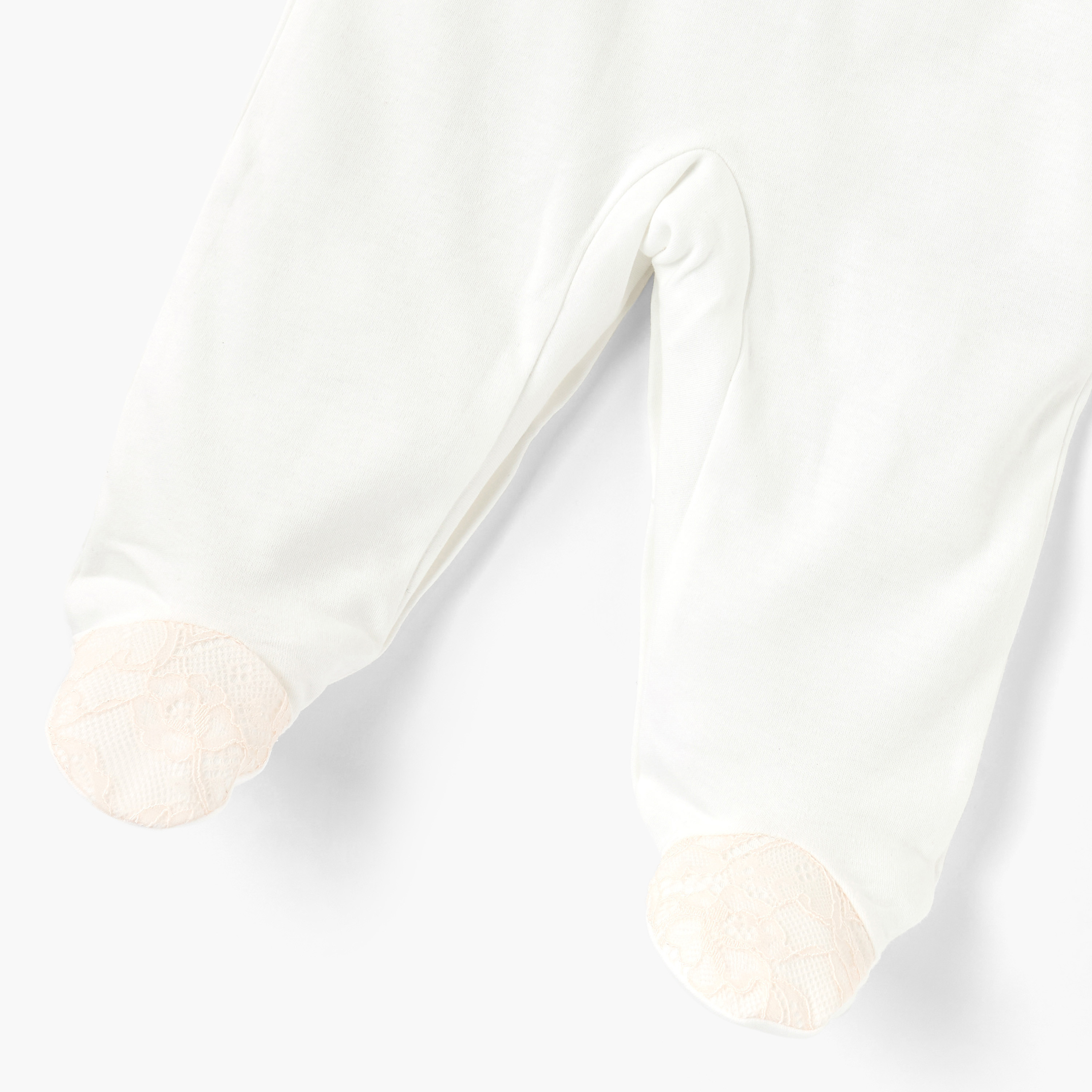 Giggles Lace Detail Closed Feet Sleepsuit with Collar and Long Sleeves-baby-girls-clothing-nightwear-sleepsuits-image-4
