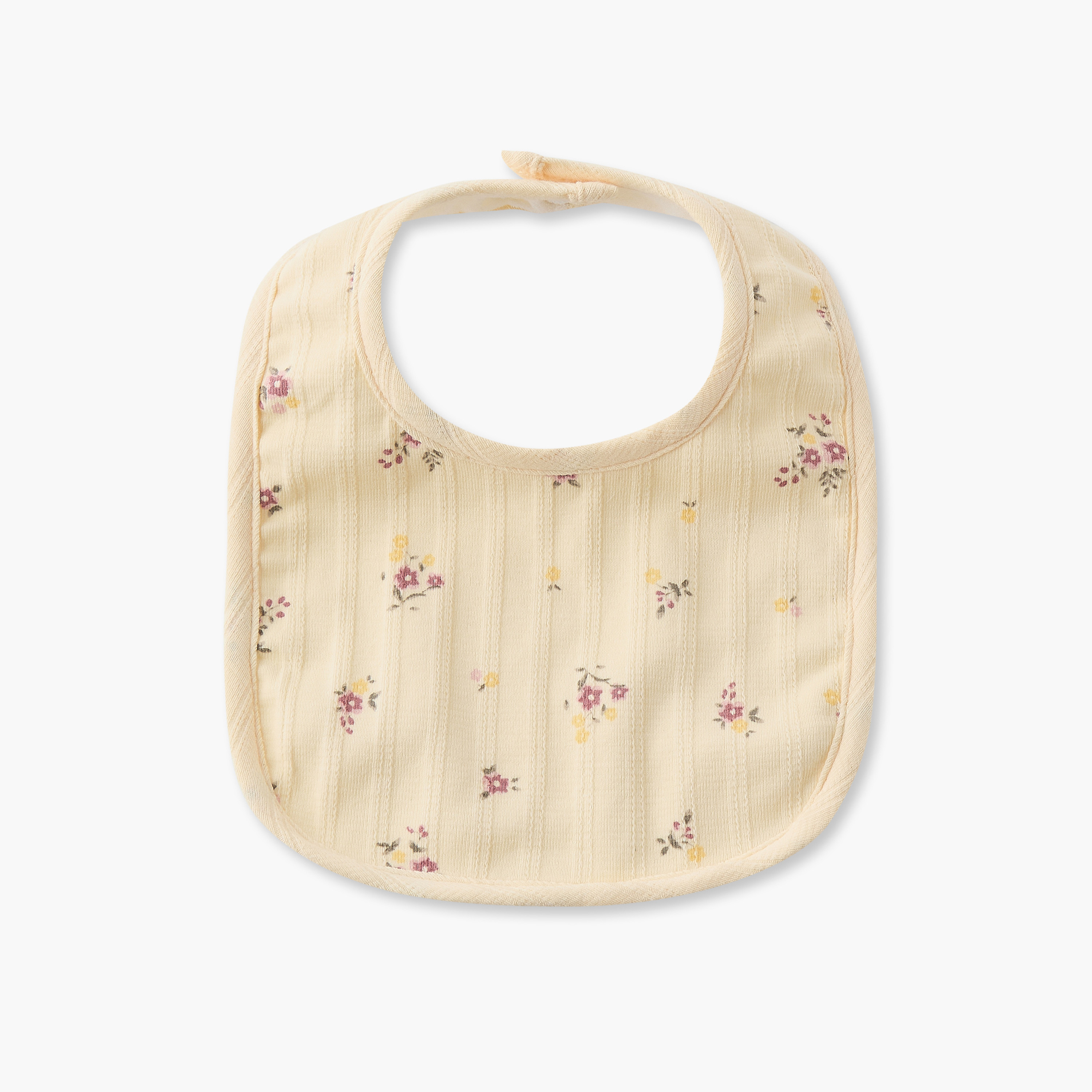 Pack of 2 Juniors Baby Bib with Floral Print-baby-feeding-bibs-image-3